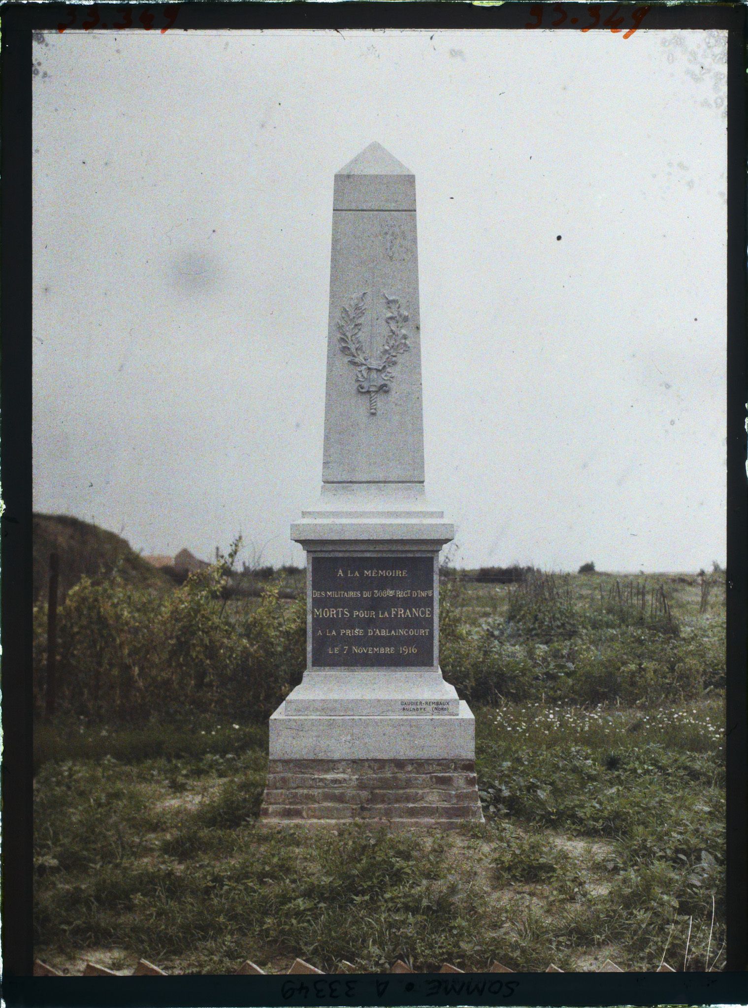 Image représentant France, Ablaincourt, Monument aux morts à Ablaincourt