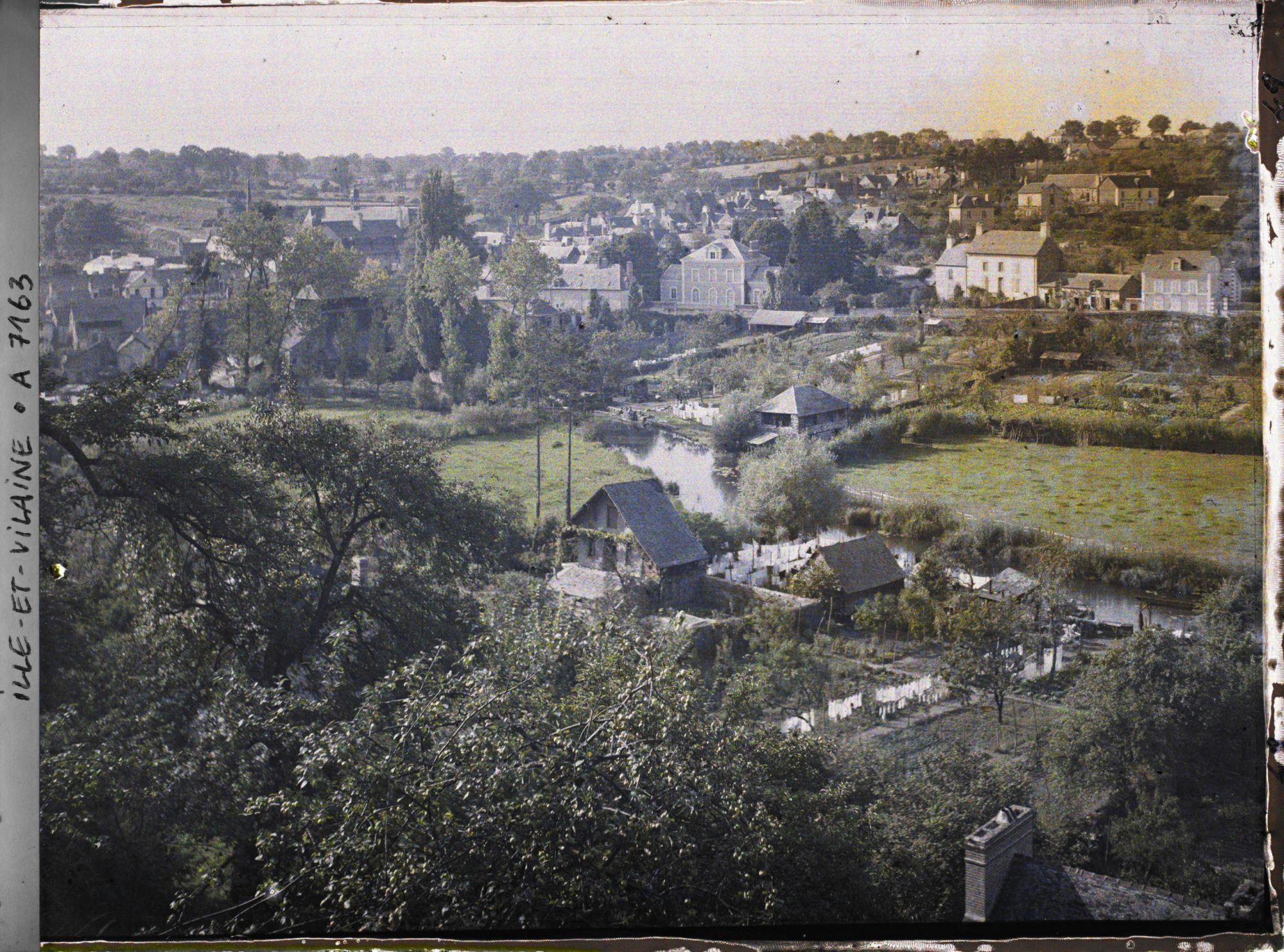 Image représentant Vue panoramique des environs de Vitré