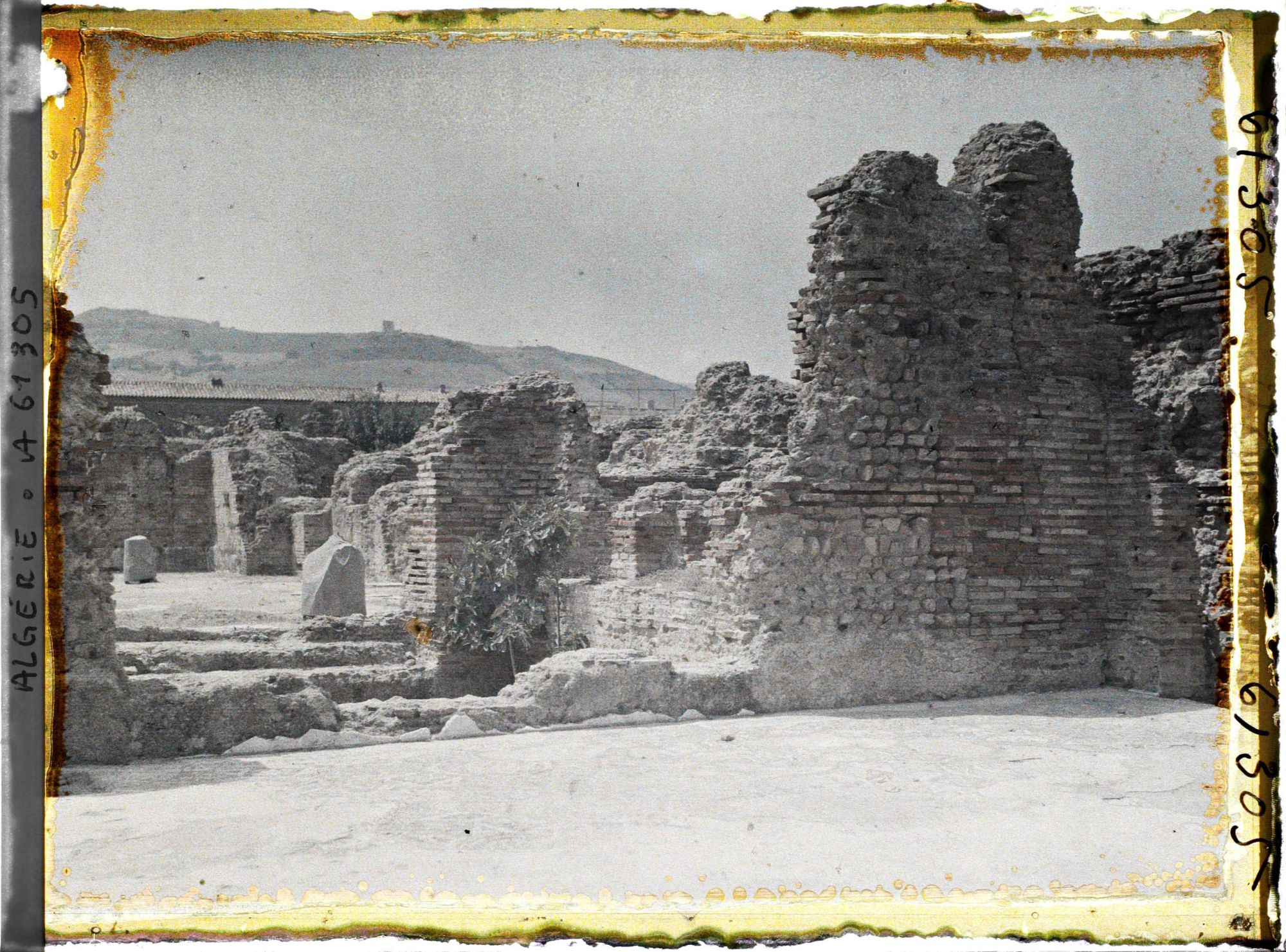 Image représentant Les thermes de l'Ouest, vue vers la grande salle