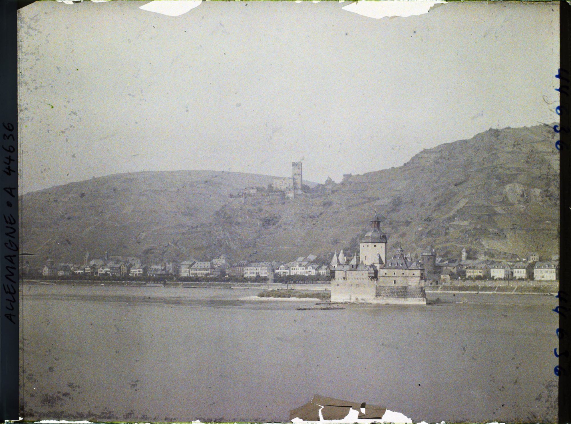 Image représentant Allemagne, Caub, Le Pfalz et le Chau de Caub