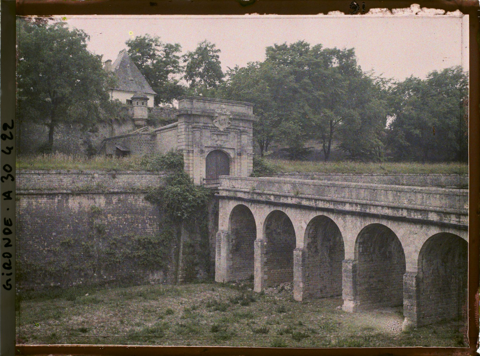 Image représentant France, Blaye, Citadelle. Porte Royale