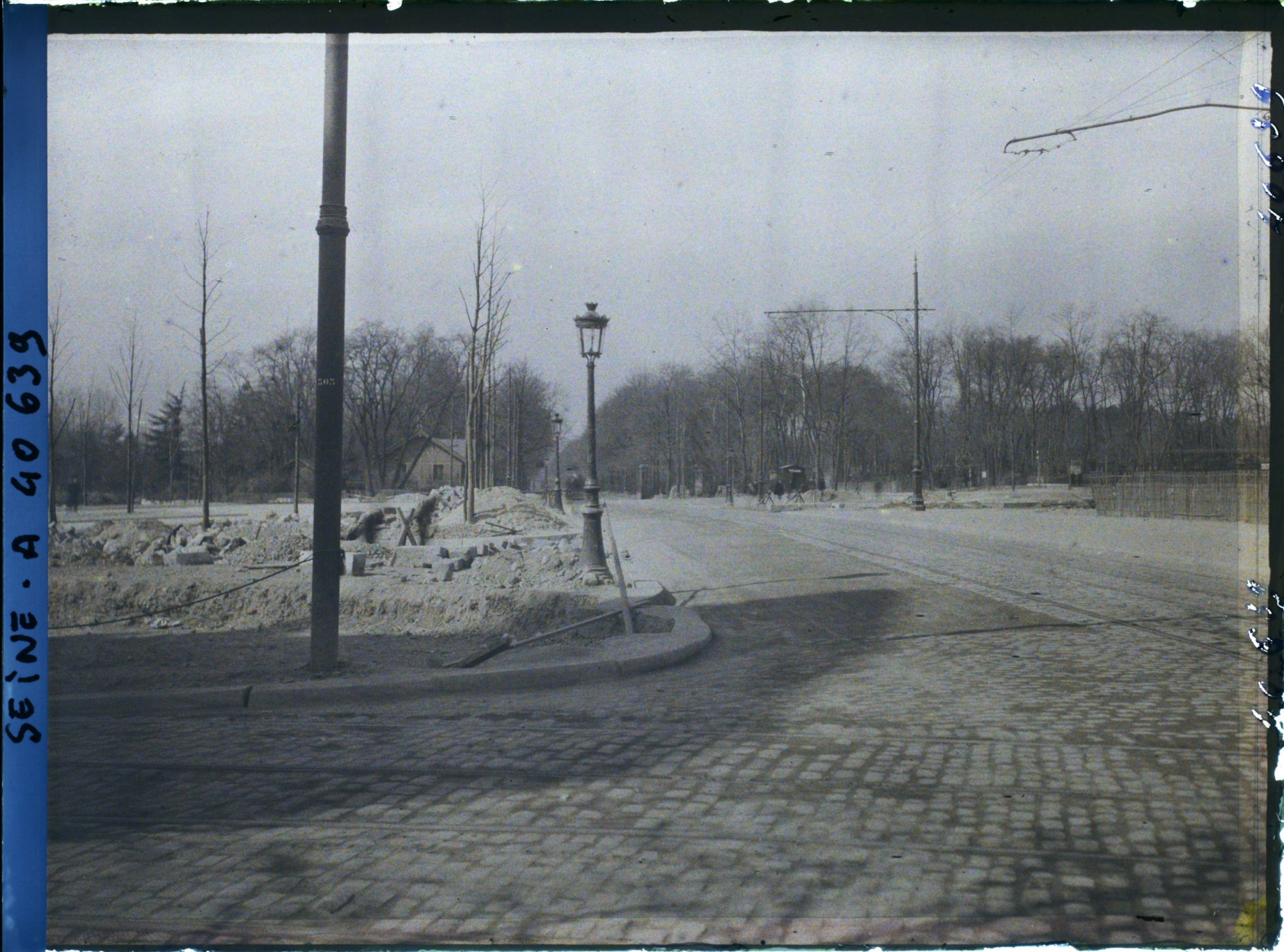 Image représentant Emplacement des anciennes fortifications à la porte d'Auteuil