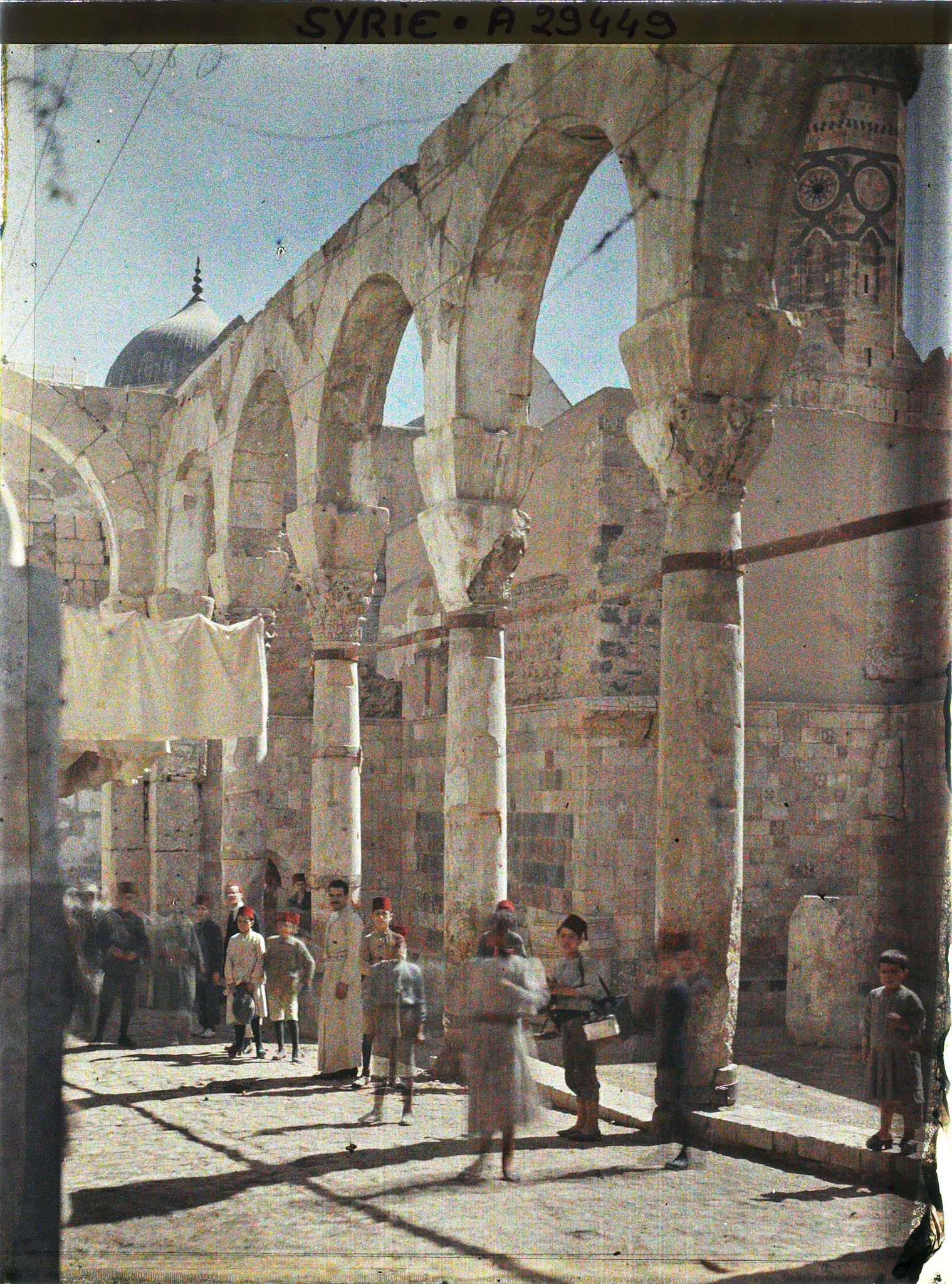 Image représentant Vestiges antiques menant à la mosquée des Omeyyades