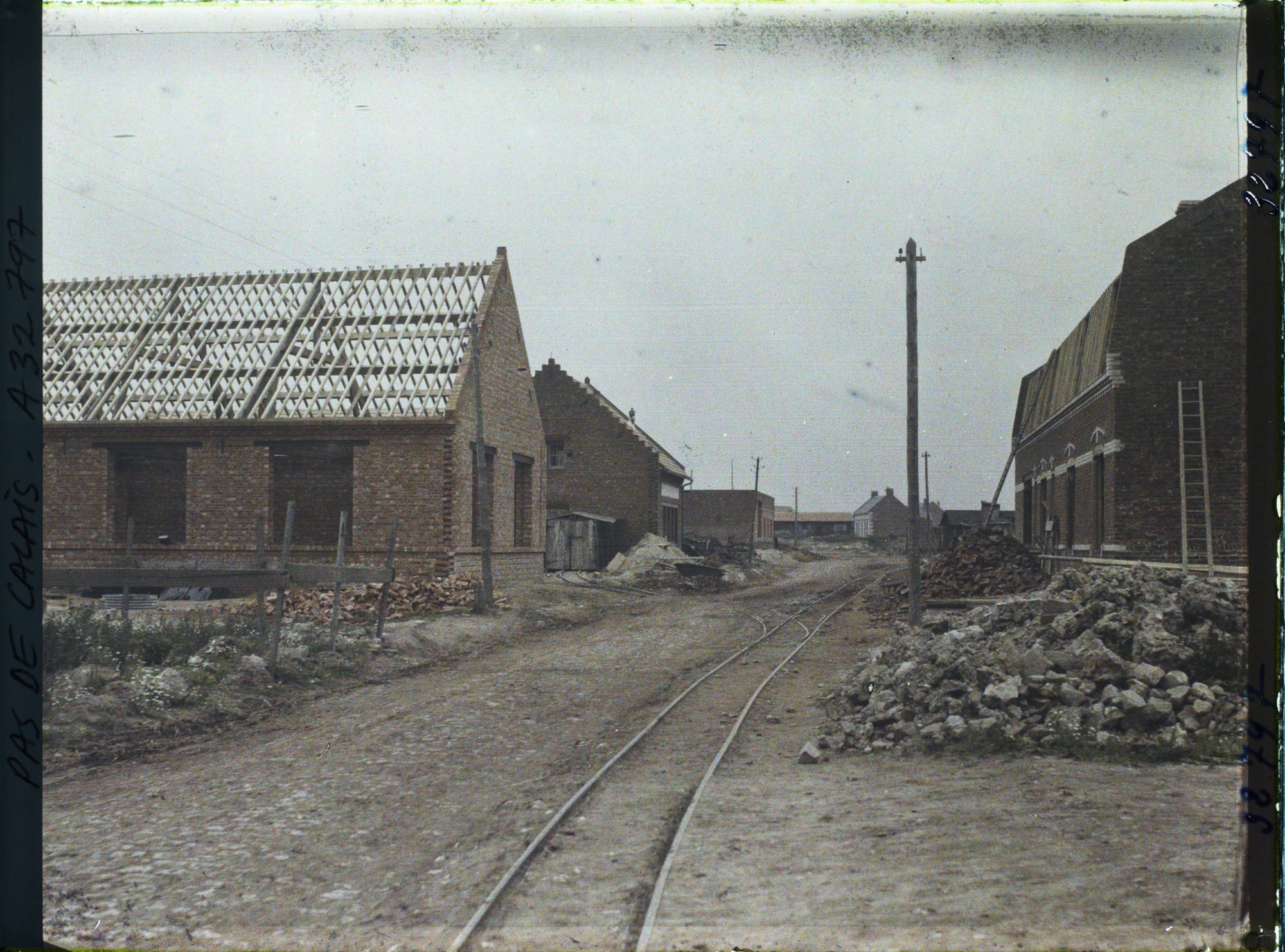 Image représentant France, Neuville St Waast, Reconstructions