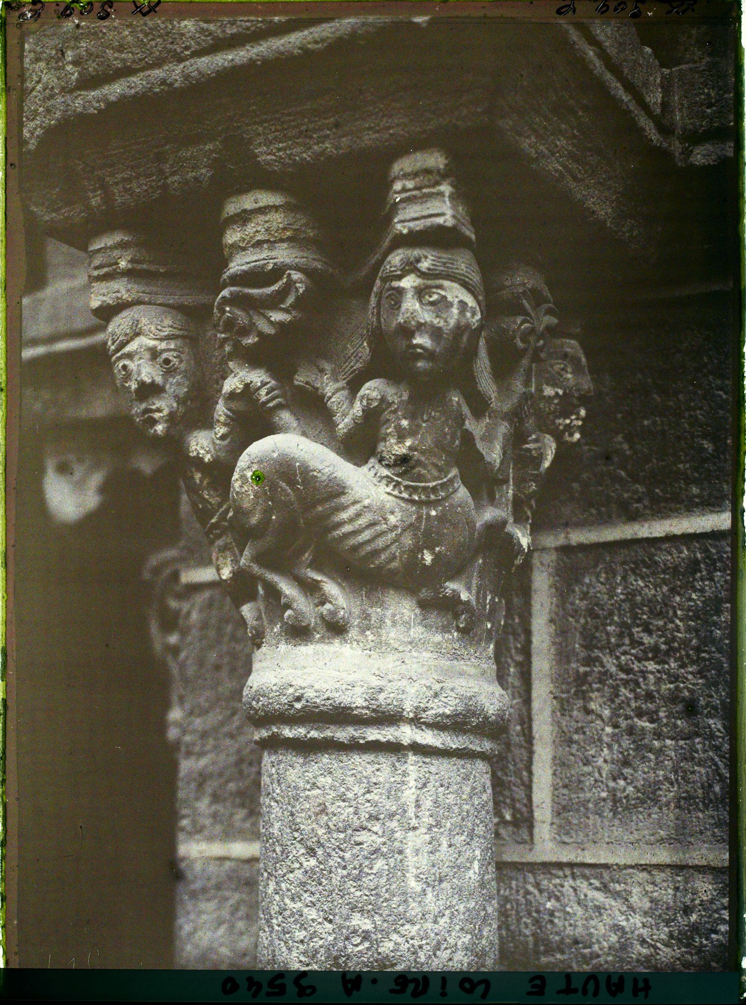 Image représentant Détail d'un chapiteau du cloître de Notre-Dame-de-l'Annonciation