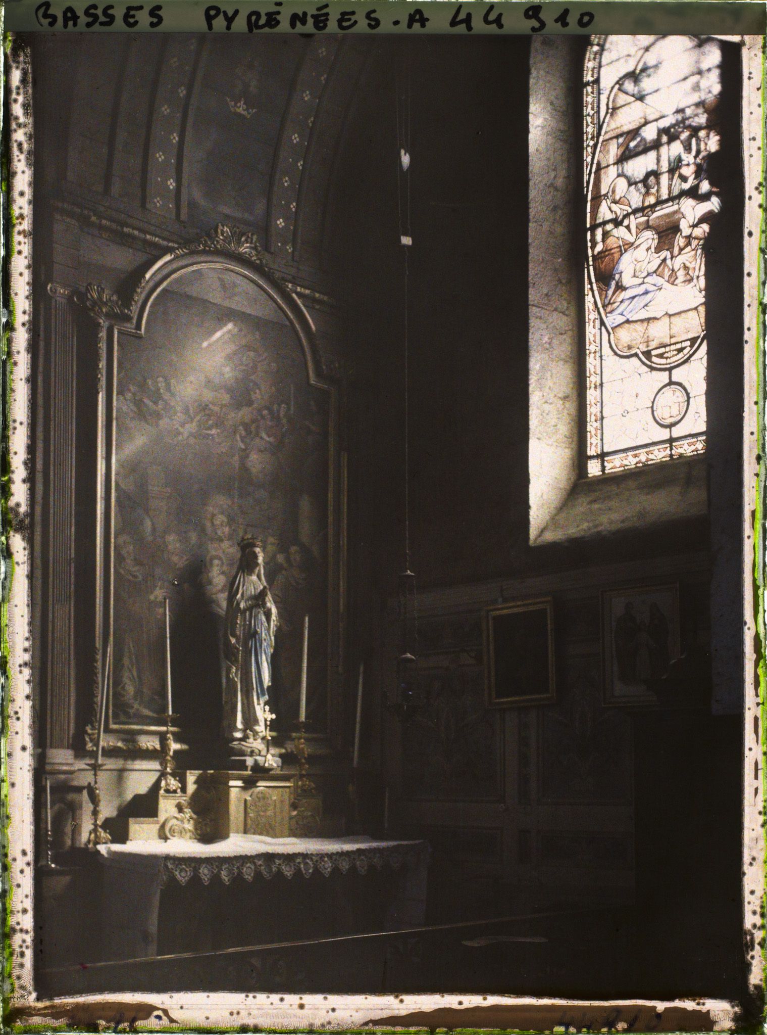 Image représentant France, Ciboure, Un autel de l'Eglise