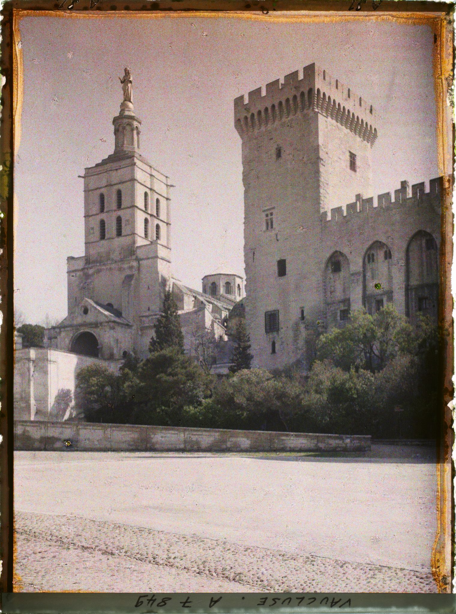 Image représentant La cathédrale Notre-Dame des Doms et le Palais des Papes