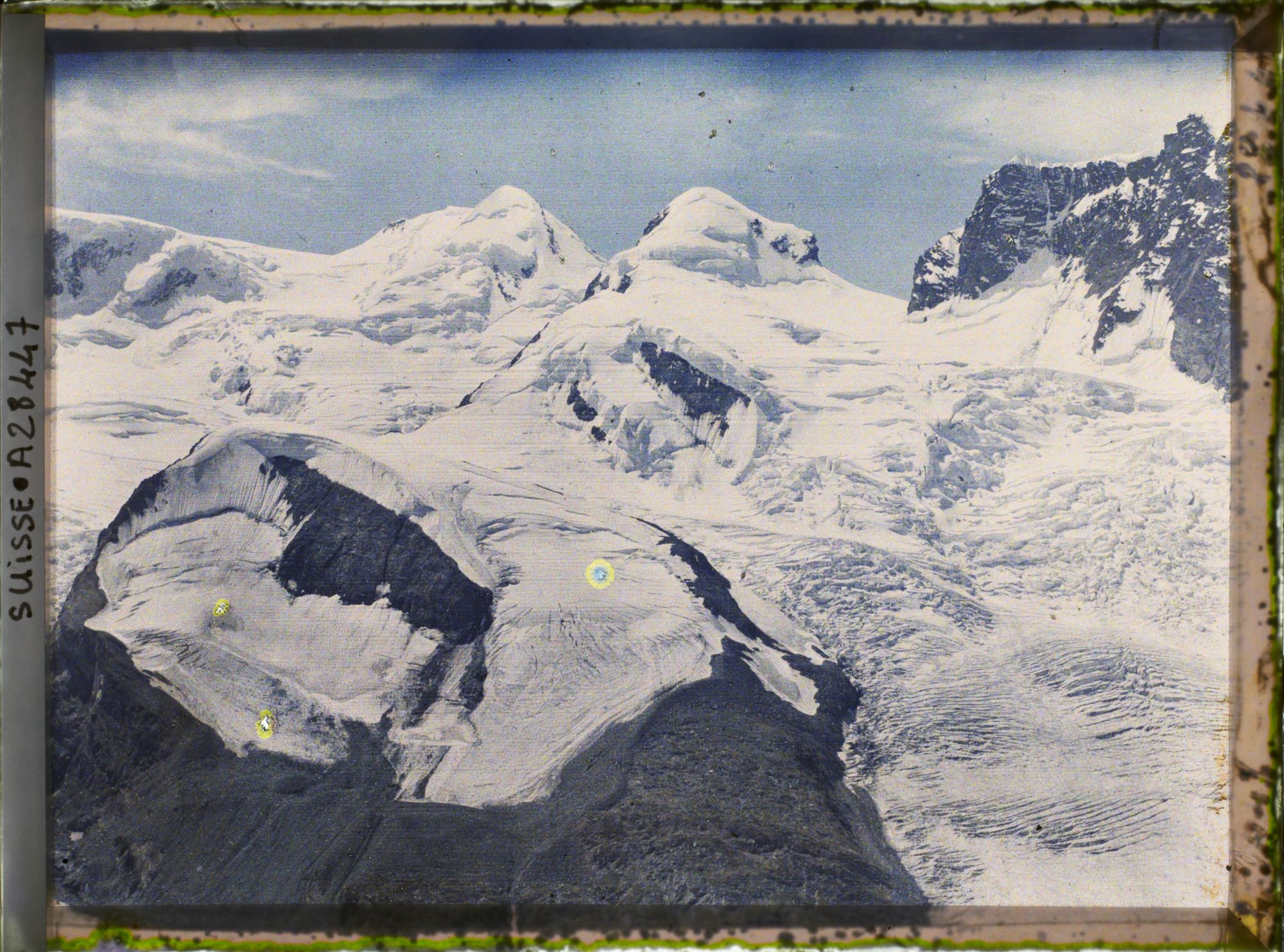 Image représentant Les Jumeaux - Castor et Pollux - depuis le Gornergrat