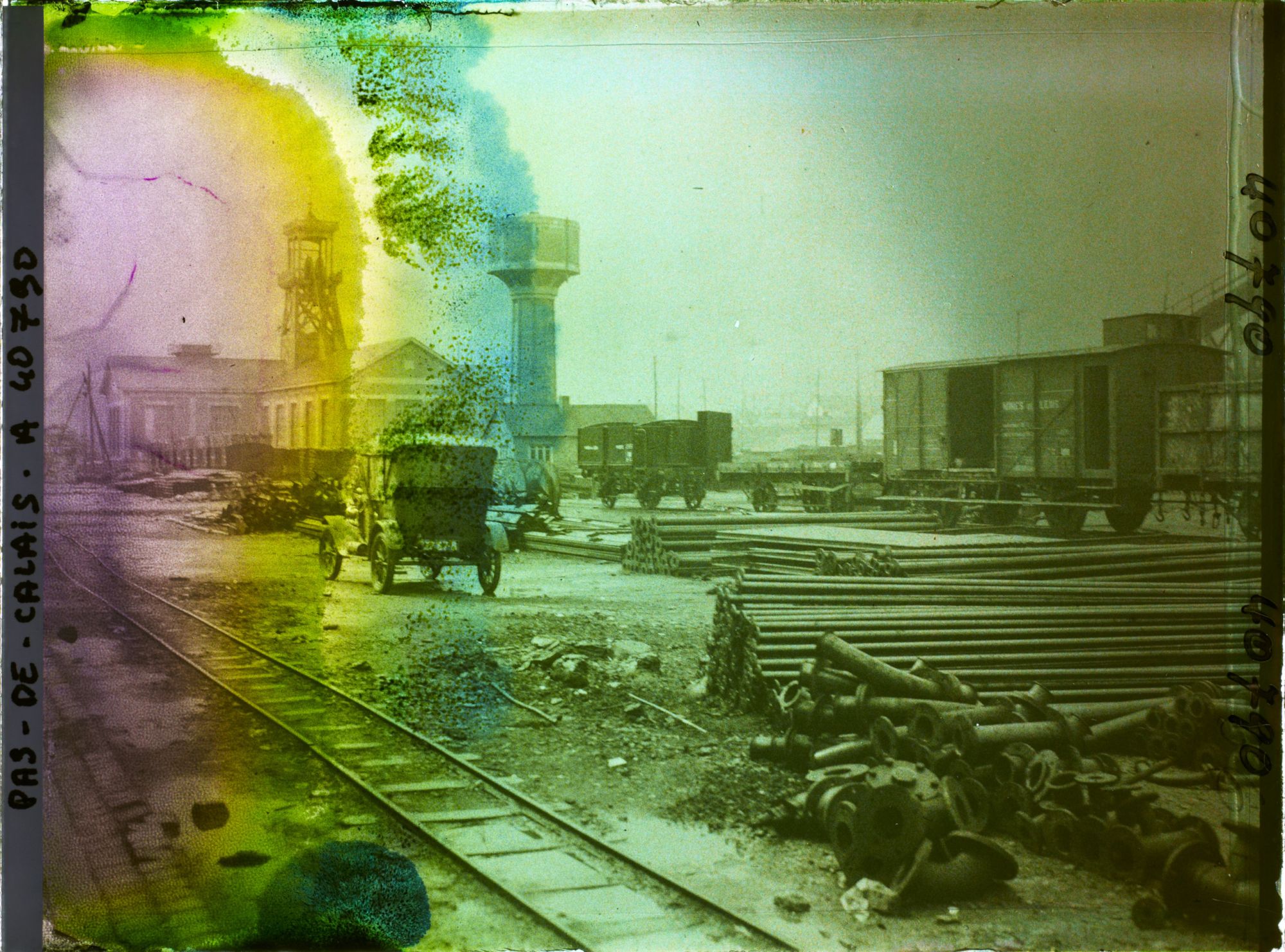 Image représentant France, Lens, Mine du Grand Condé, puits N° 2
