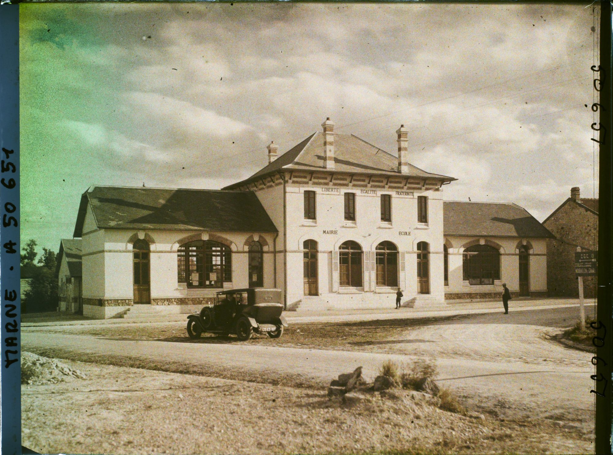 Image représentant France, Souain, La Mairie Ecole