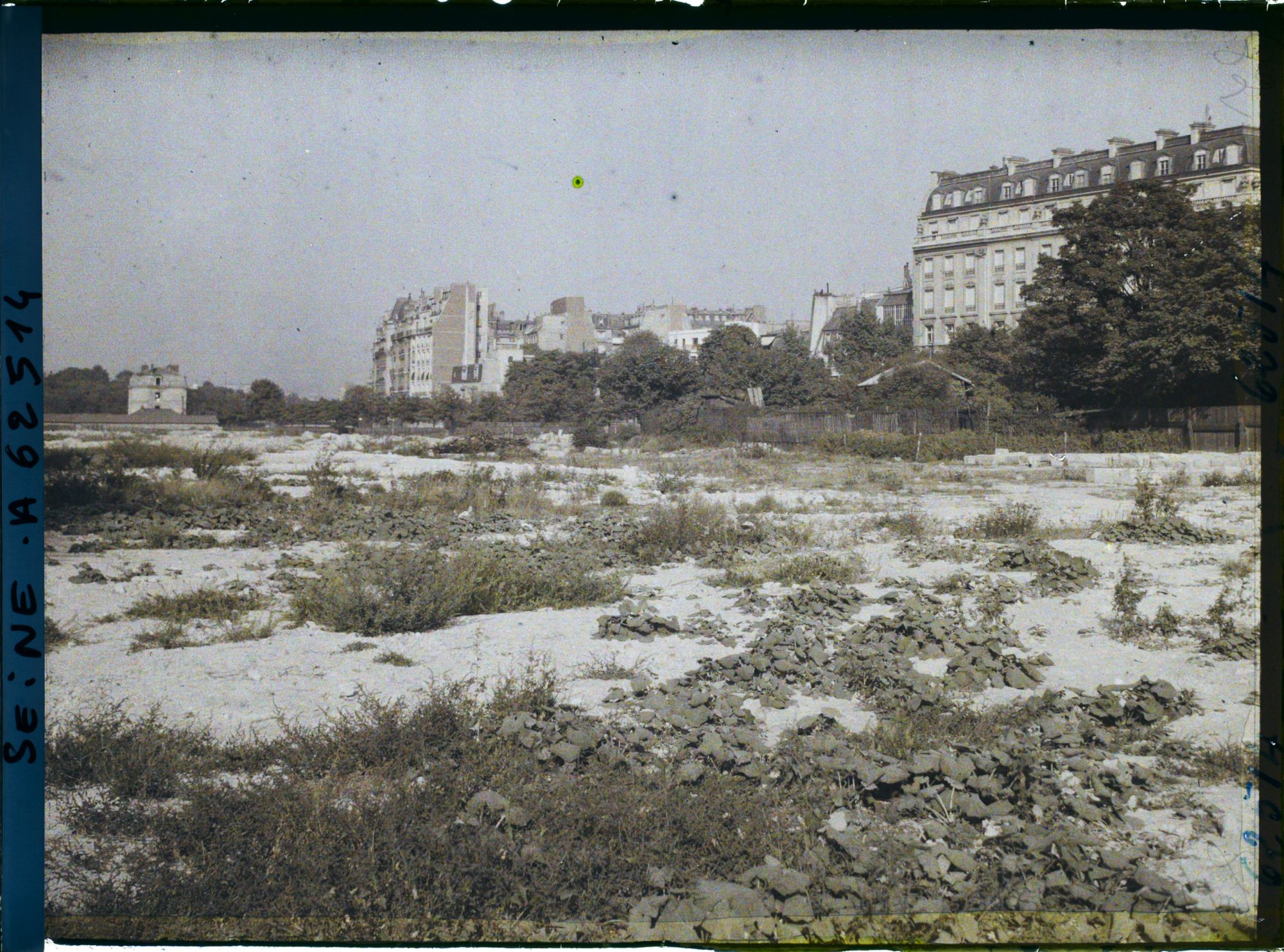 Image représentant La zone des anciennes fortifications à la porte Dauphine