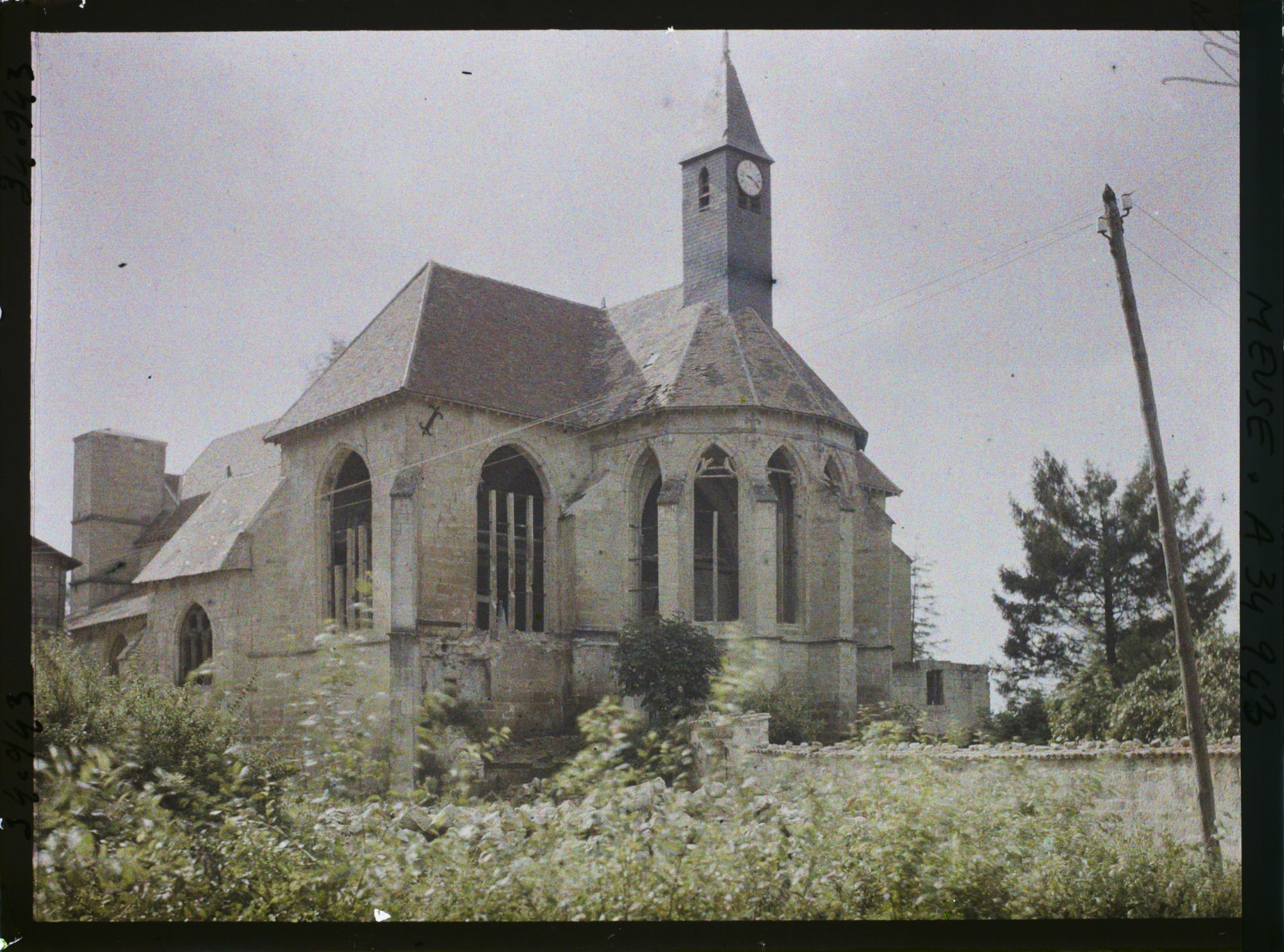 Image représentant France, Clermont en Argonne, L'Eglise
