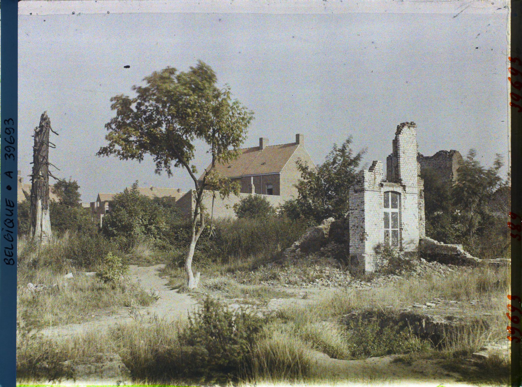 Image représentant Belgique, Neuve Eglise, Un aspect du Village