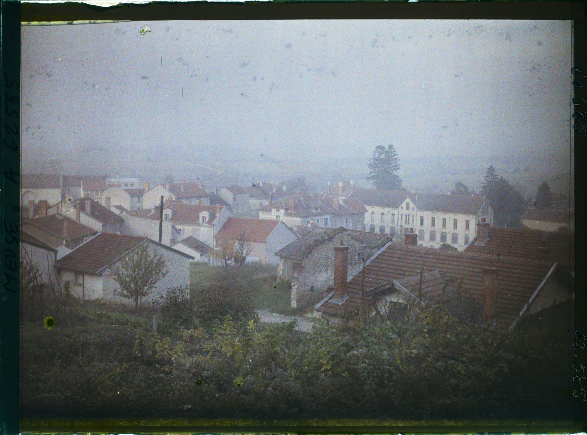 Image représentant France, Clermont-en-Argonne, Vue s/ la Ville, Direction de Varenne