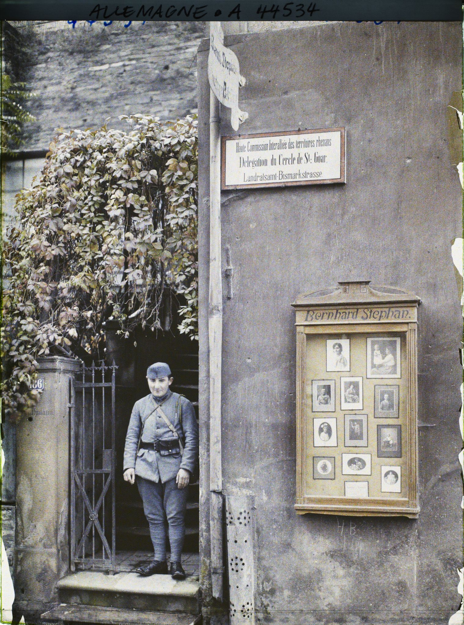 Image représentant Allemagne, St Goarhausen, Inscription Française (Cercle de St Goar)