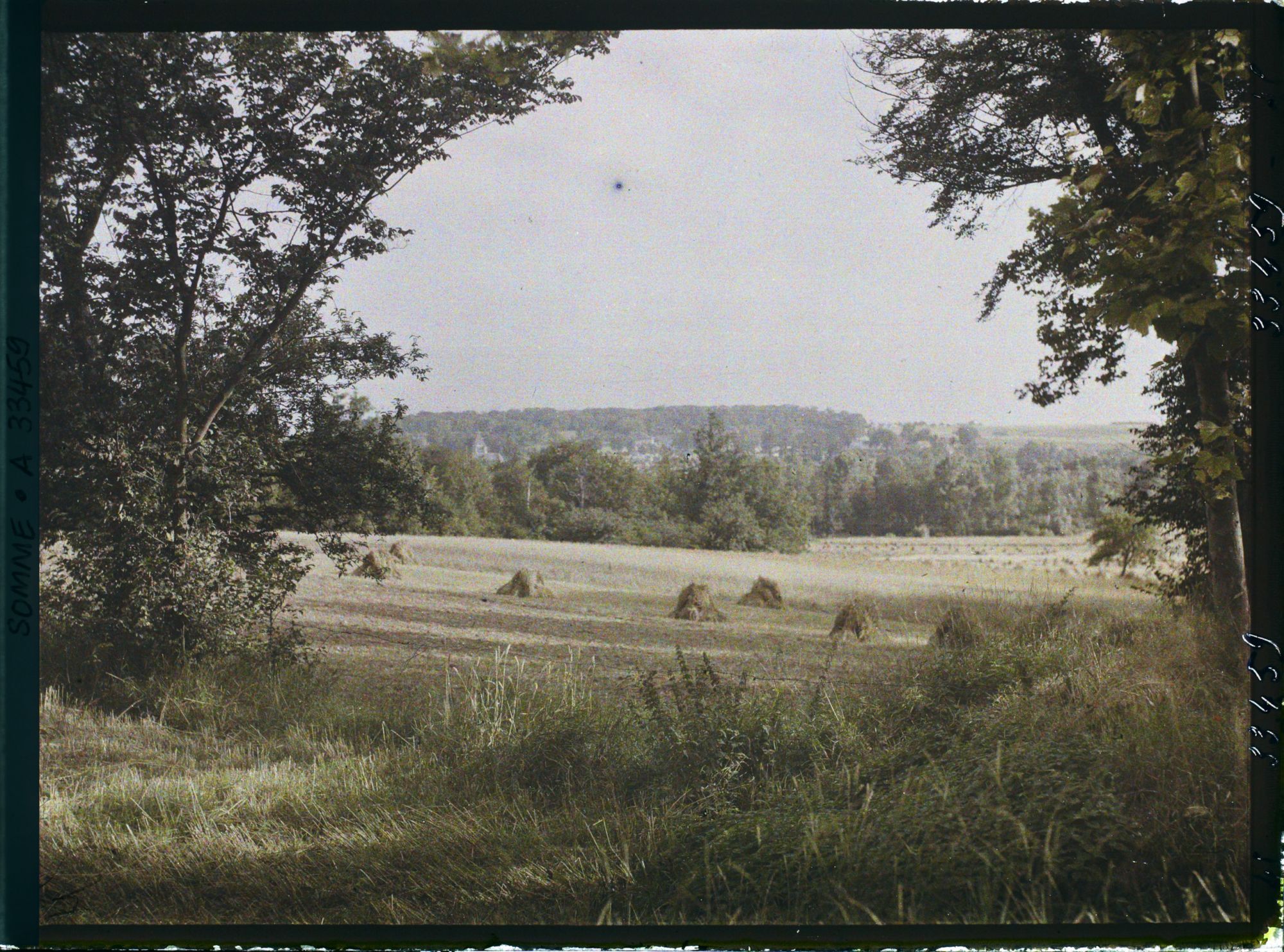 Image représentant France, Davenescourt, Davenescourt vu de la route