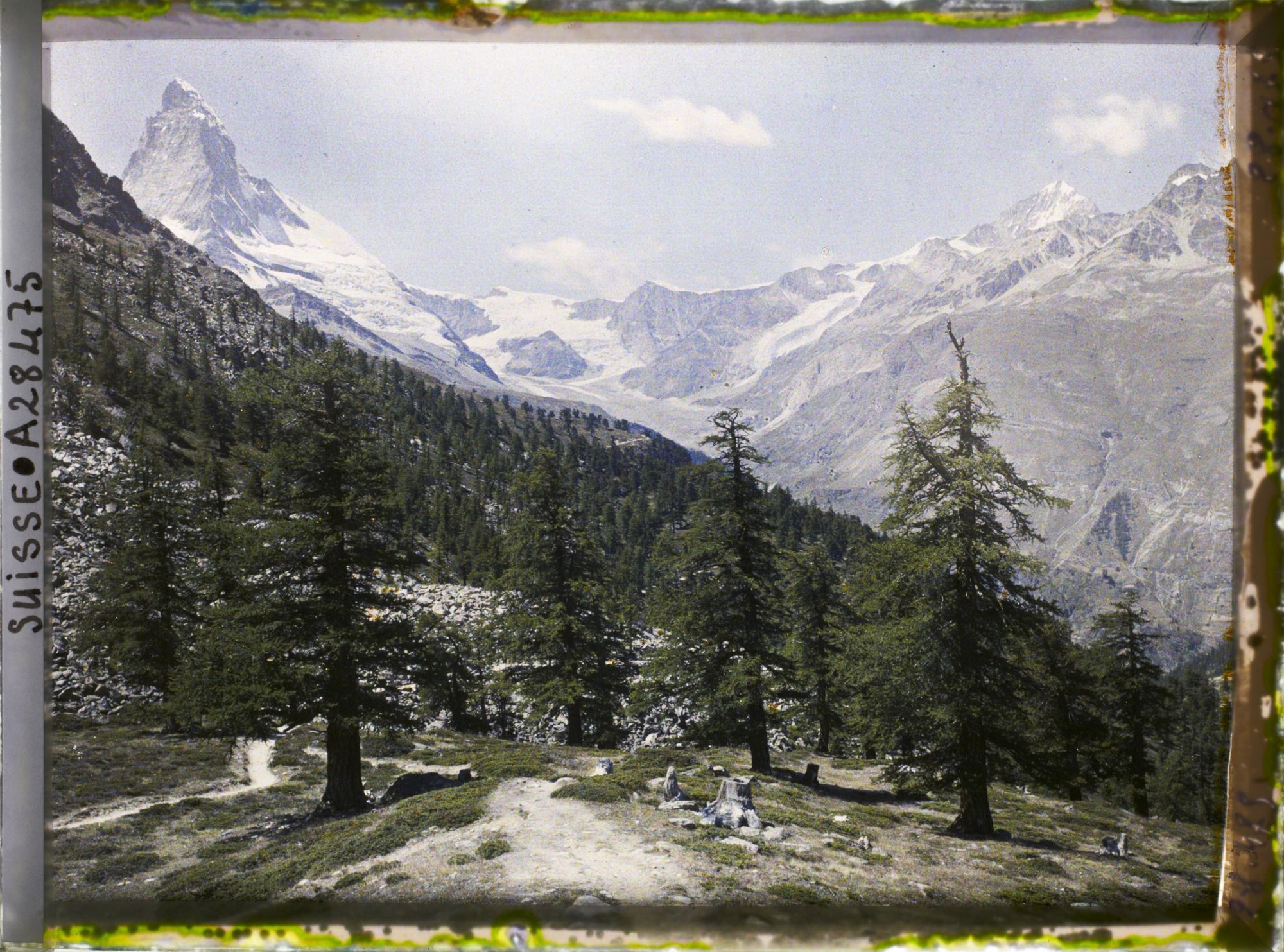 Image représentant Panorama sur la vallée de Zermatt et le Cervin