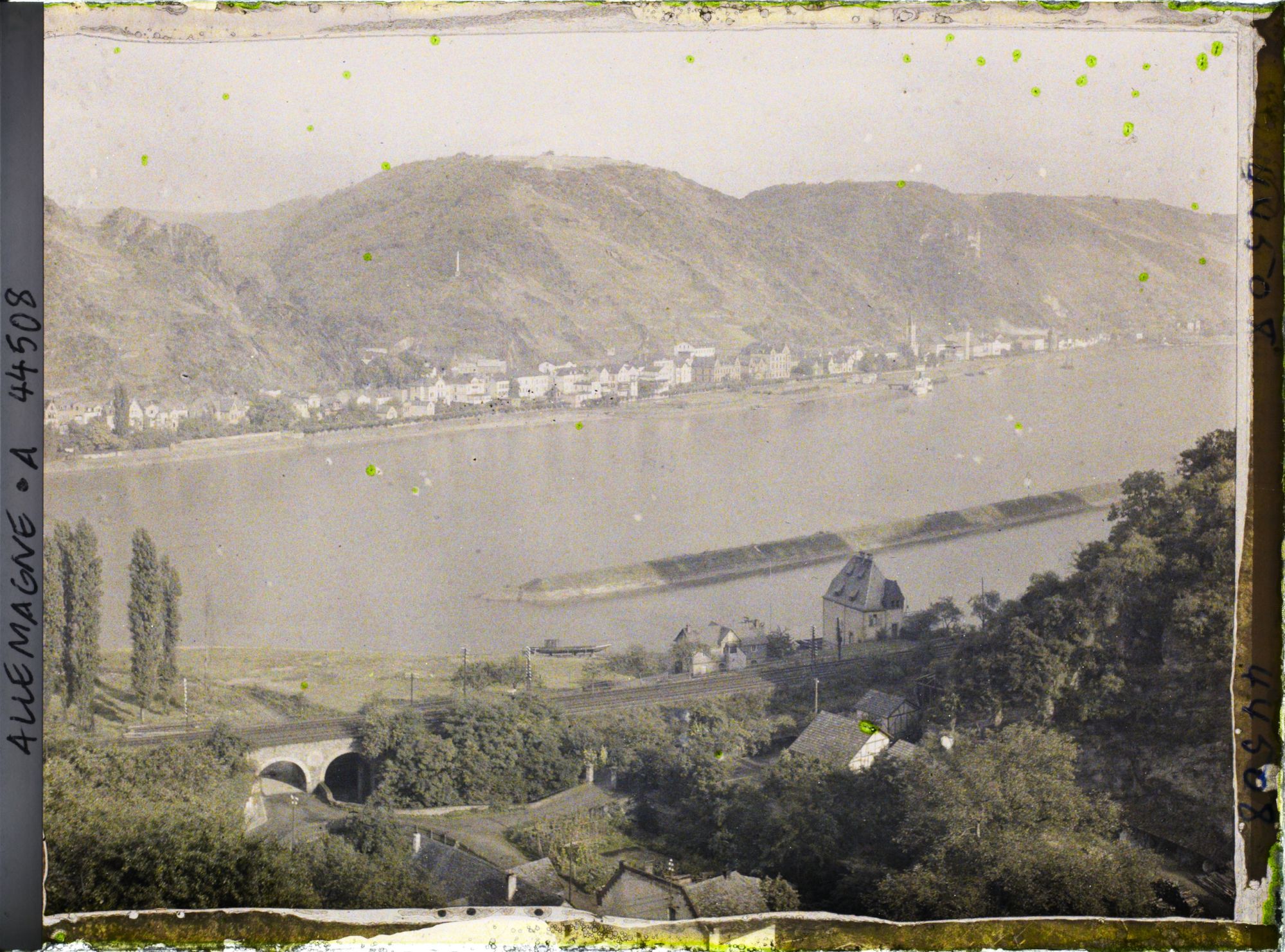 Image représentant Allemagne, St Goar, Vue générale de St Goarhausen