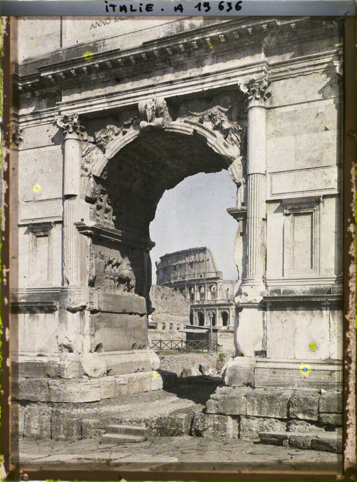 Image représentant Arc de Titus et Colisée