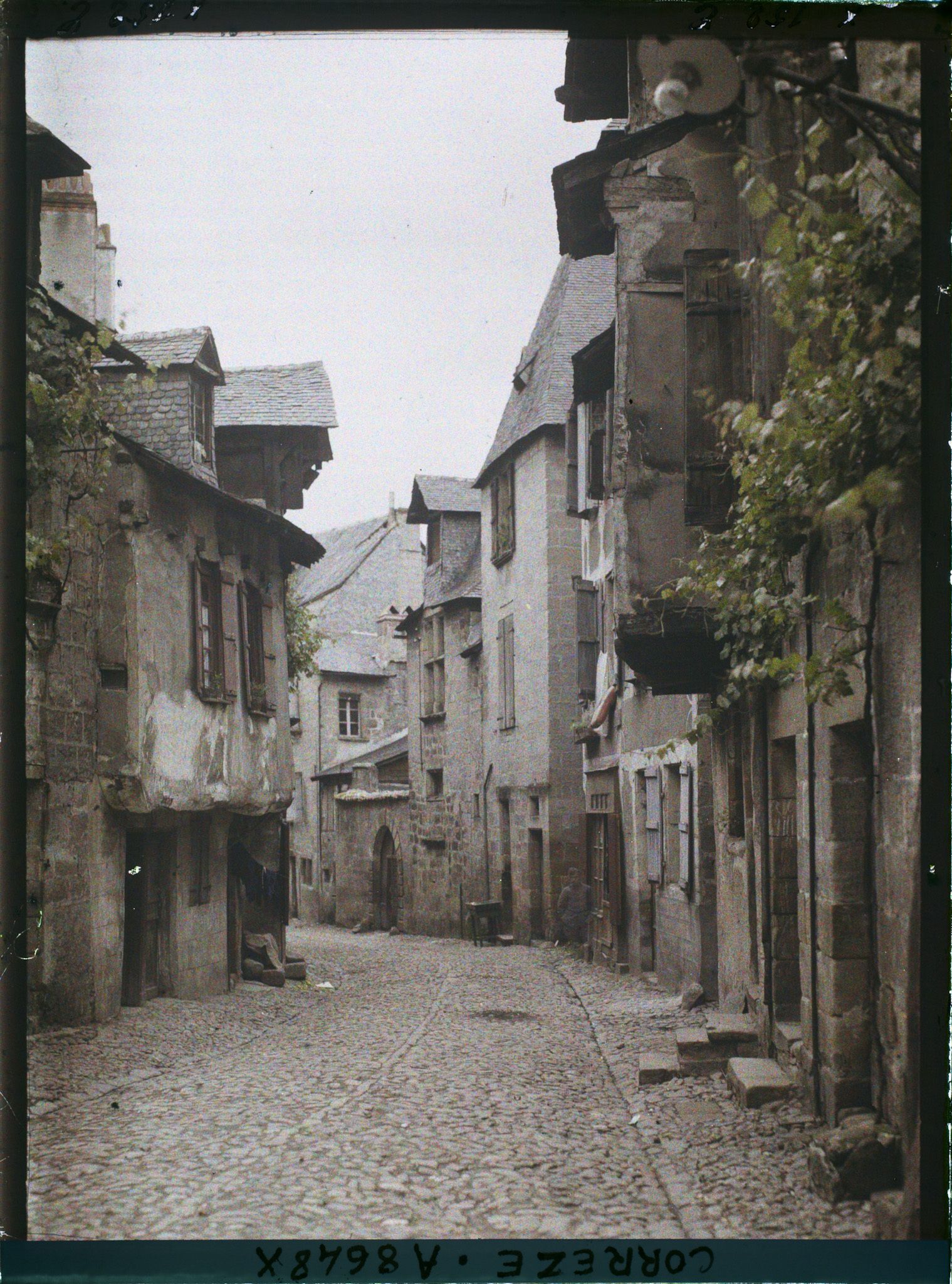 Image représentant Une maison à encorbellement, rue Basse