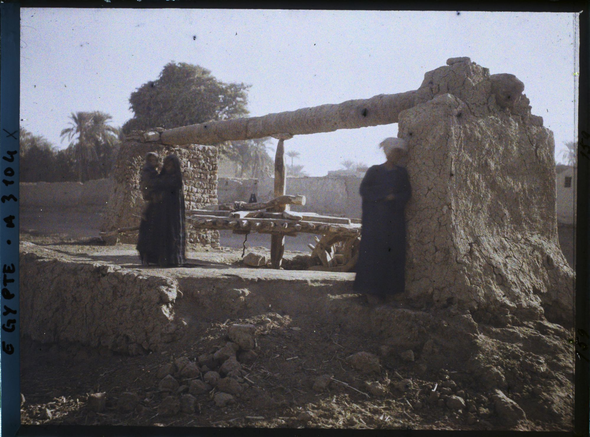 Image représentant Sakiéh en bois