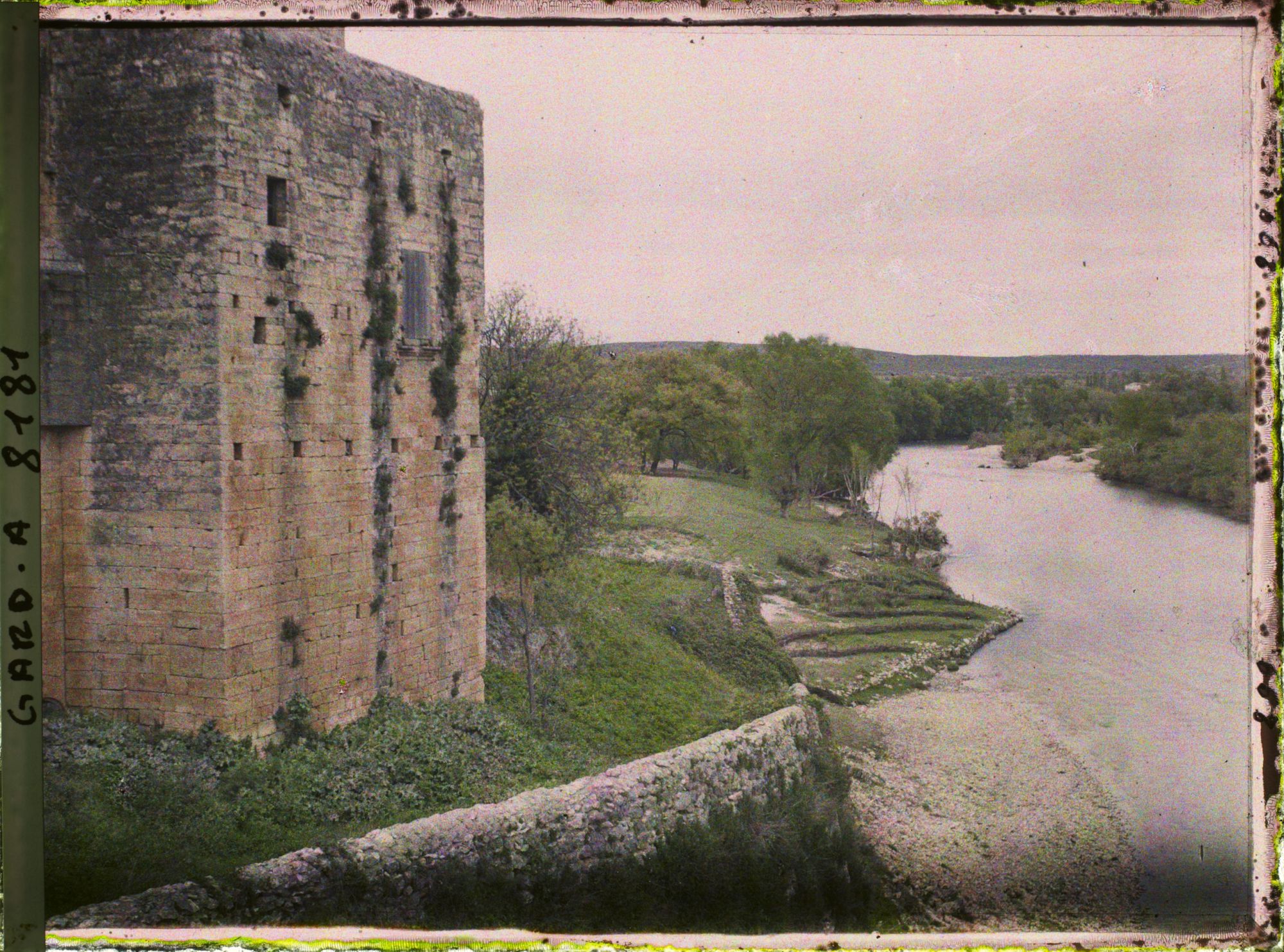 Image représentant La rivière Le Gardon à Sainte-Anastasie