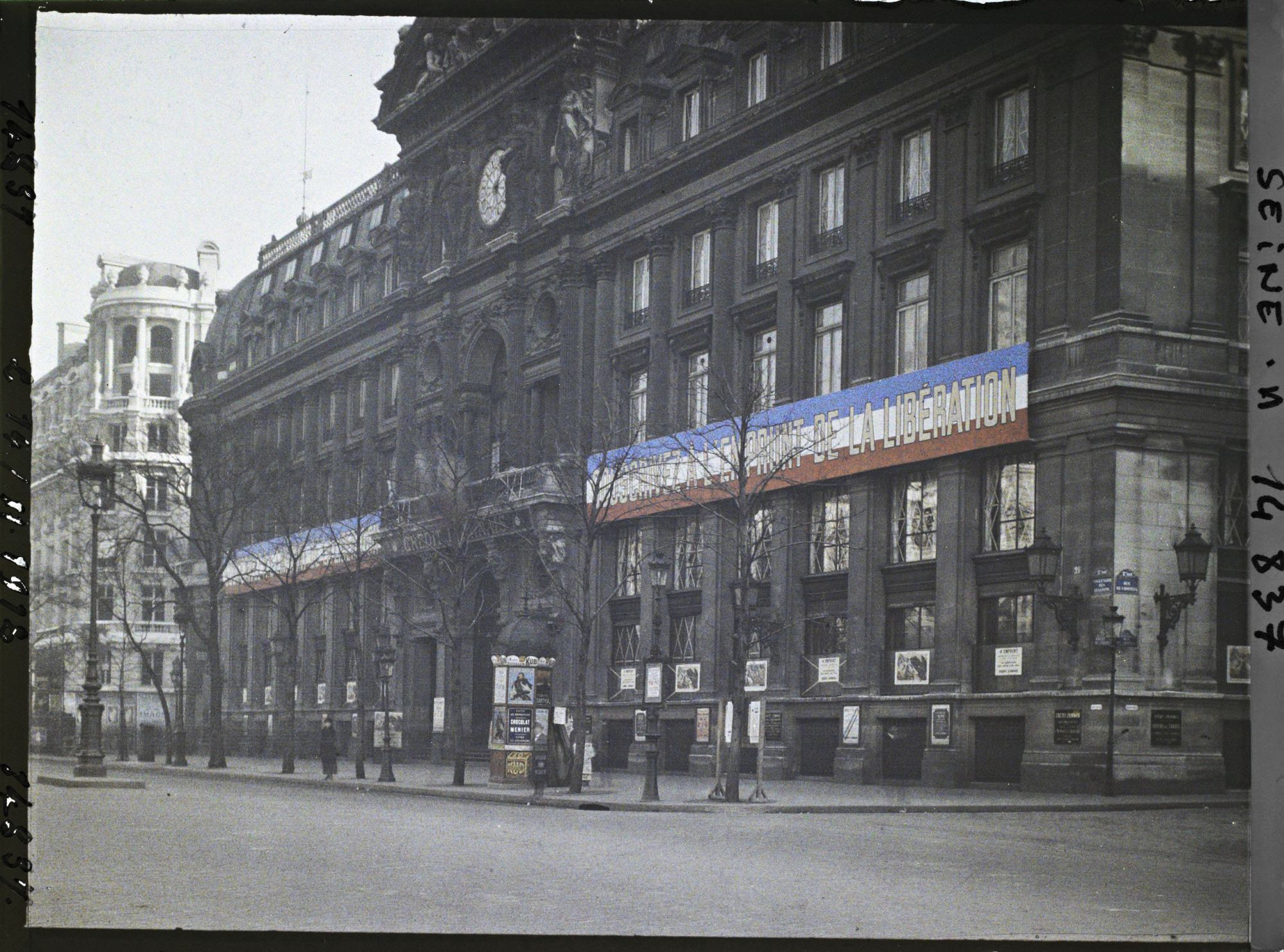 Image représentant L'emprunt national au siège central du Crédit Lyonnais, 19 boulevard des Italiens