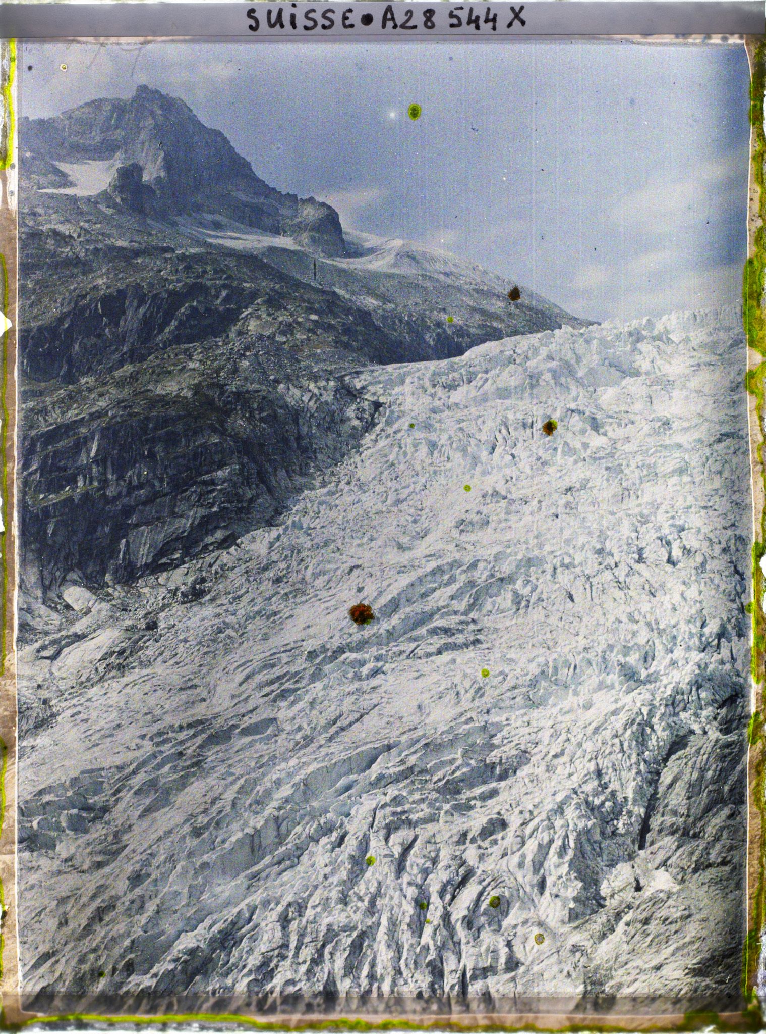 Image représentant Le glacier du Rhône et le Gärstenhörner