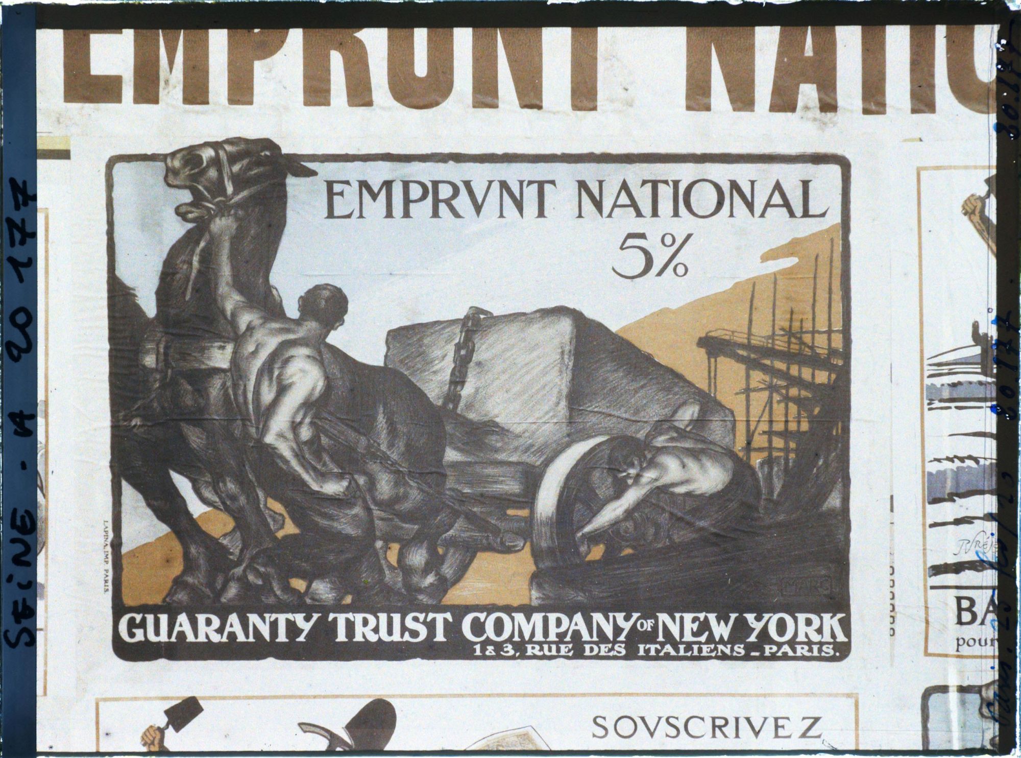 Image représentant Affiche de l'emprunt national de 1920, Guaranty trust company of New-York