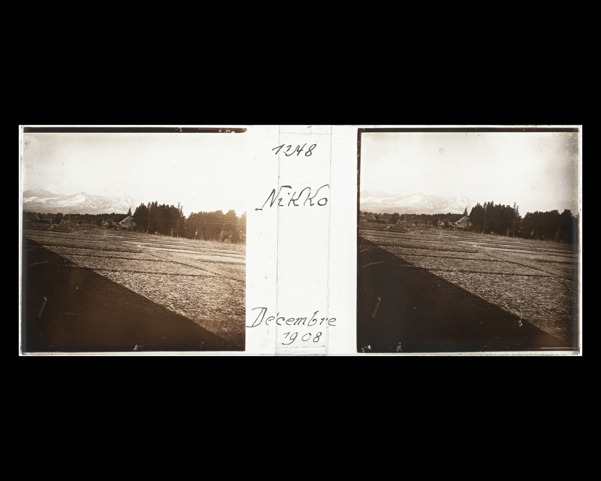 Image représentant Paysage rural vu du train