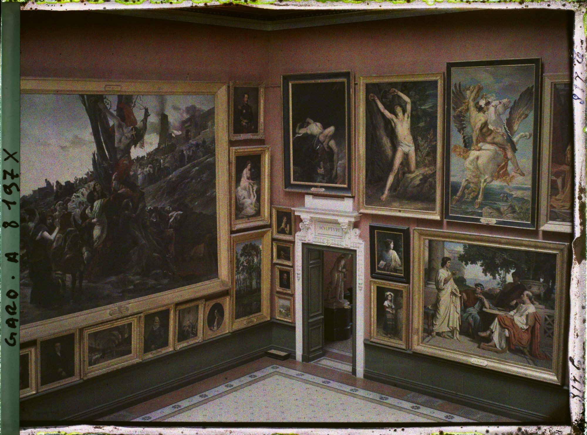 Image représentant Une salle des peintures du musée des Beaux-Arts