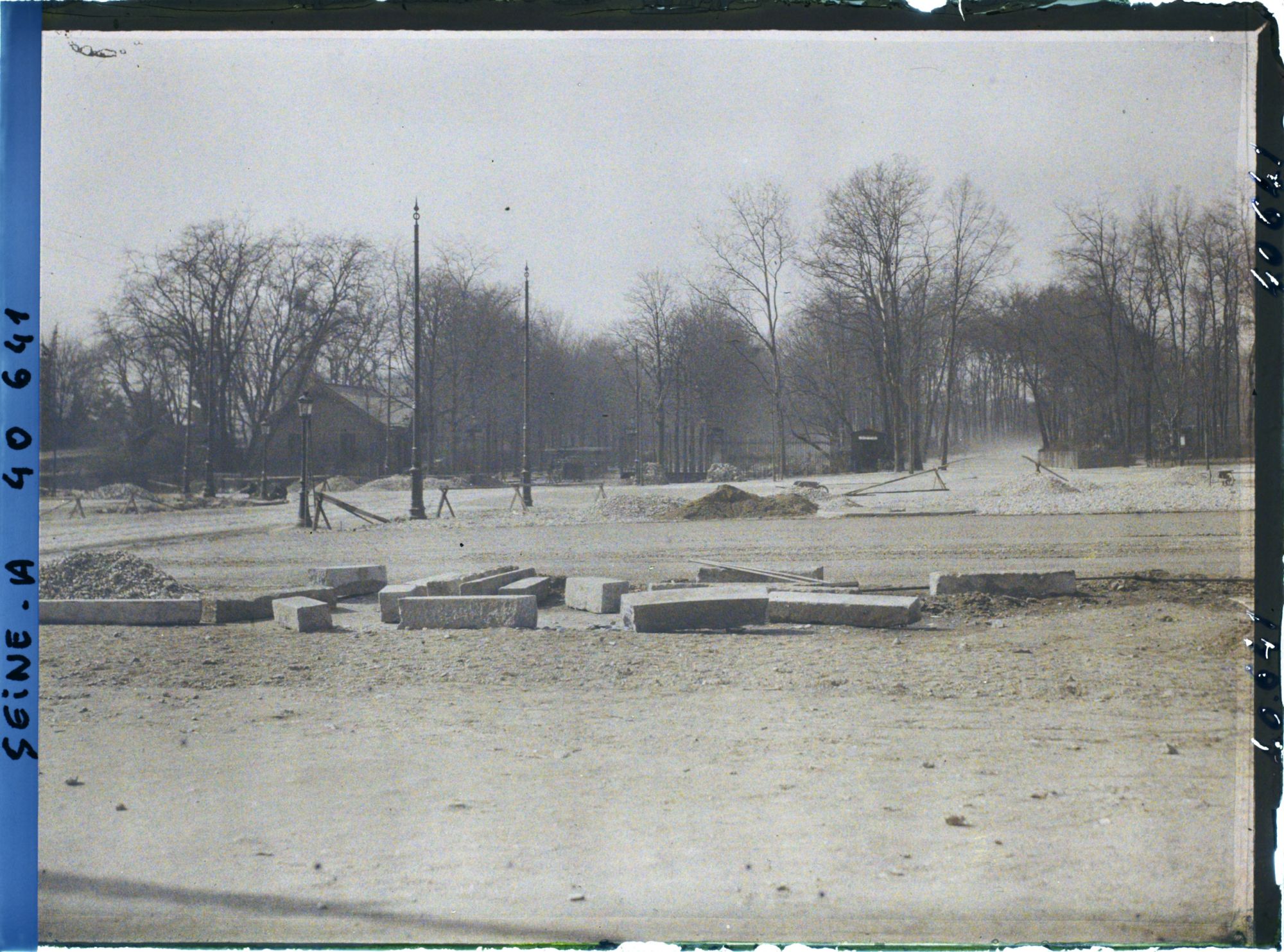 Image représentant Emplacement des anciennes fortifications à la porte d'Auteuil