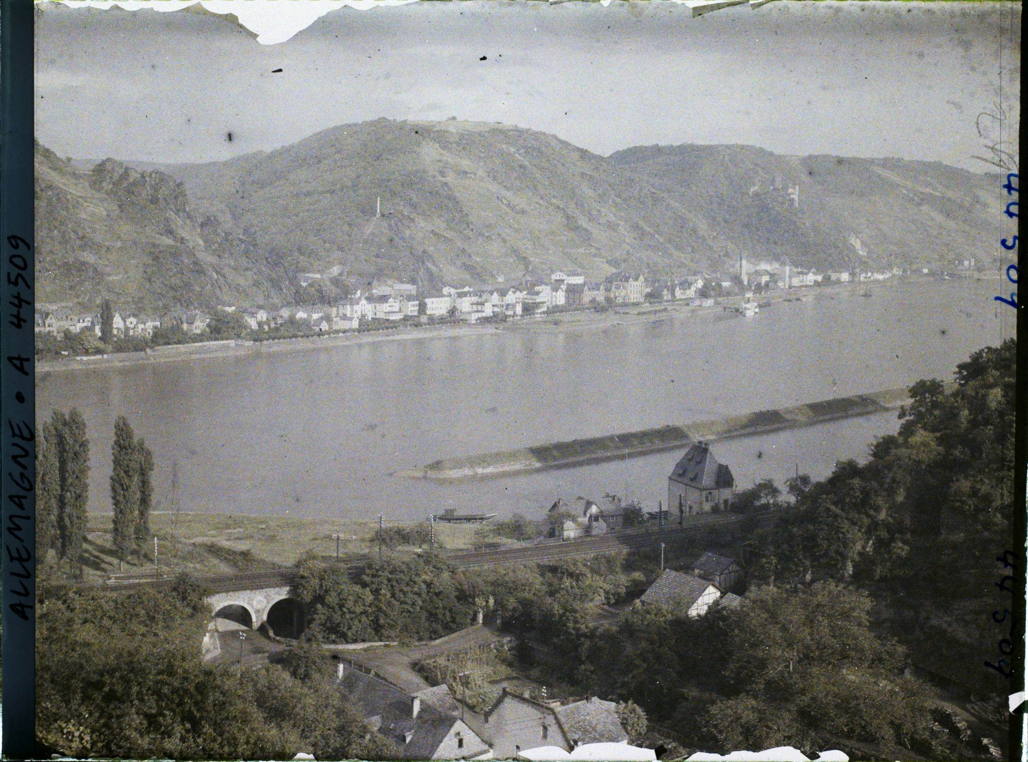Image représentant Allemagne, St Goar, Vue générale de St Goarhausen
