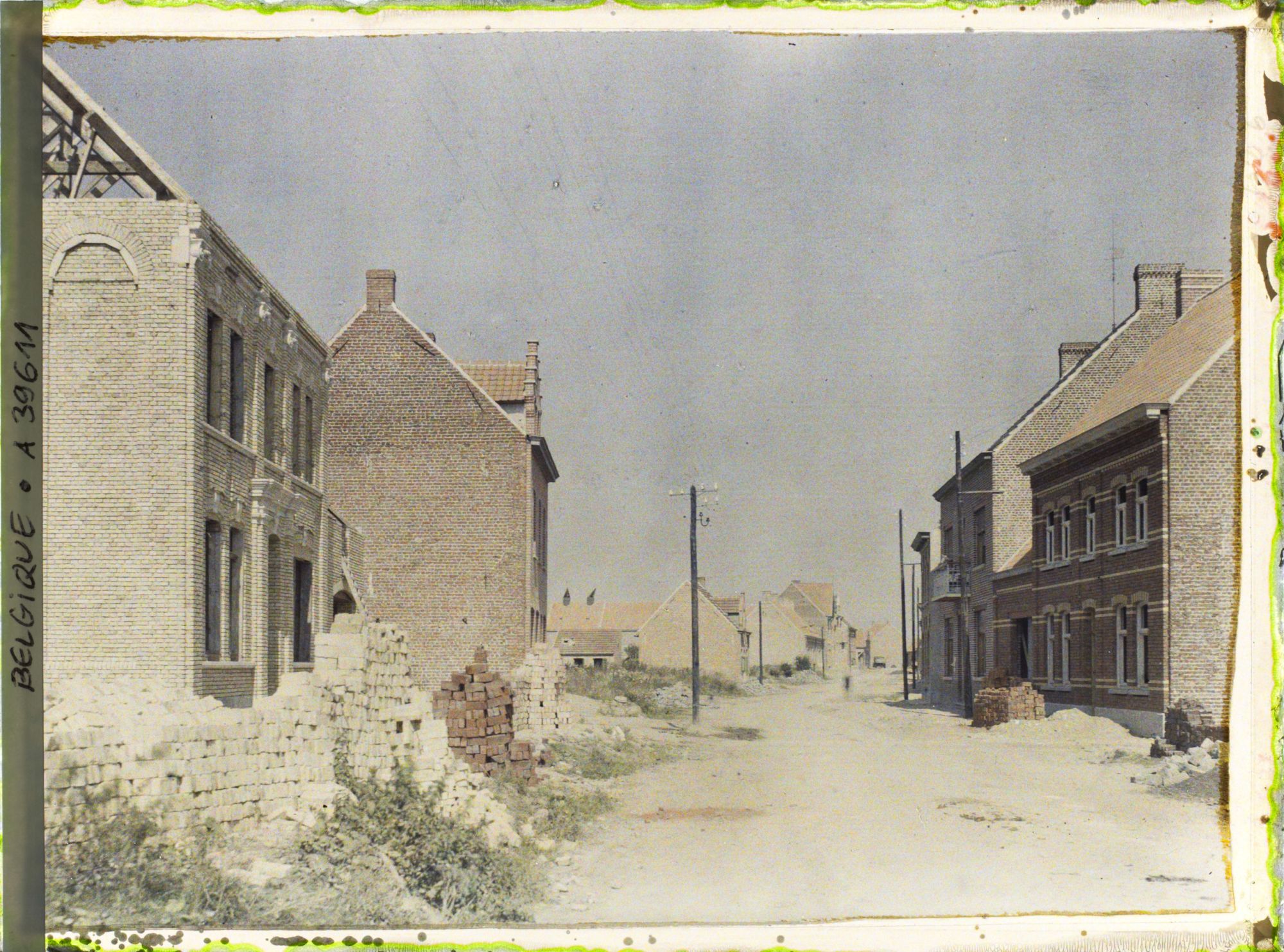 Image représentant Belgique, Morsleade, Rue de Morsleade, de la route de Passchendael