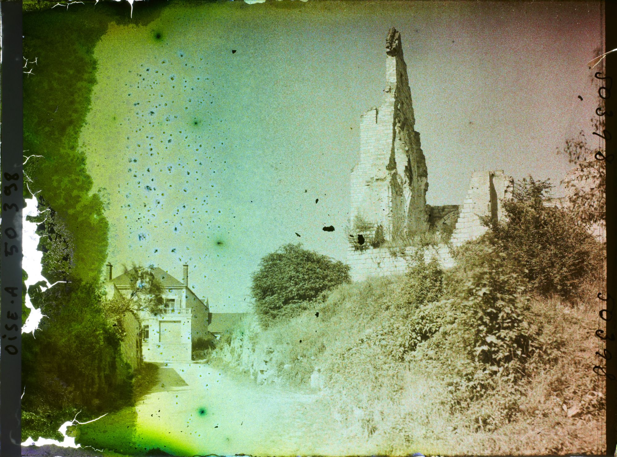 Image représentant France, Autriches, Ruines de l'Eglise