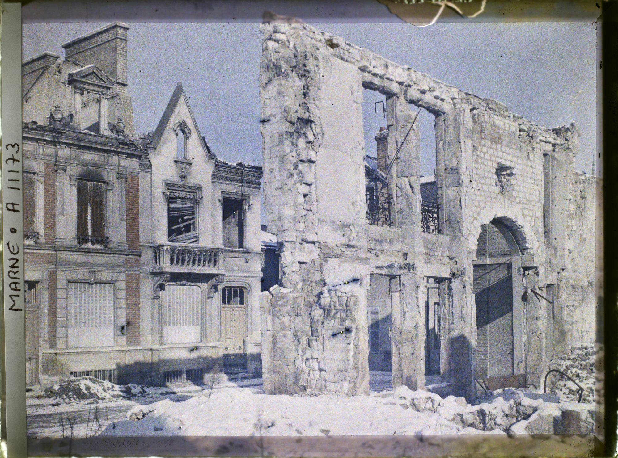 Image représentant Maisons en ruine, rue Eugène Desteuque