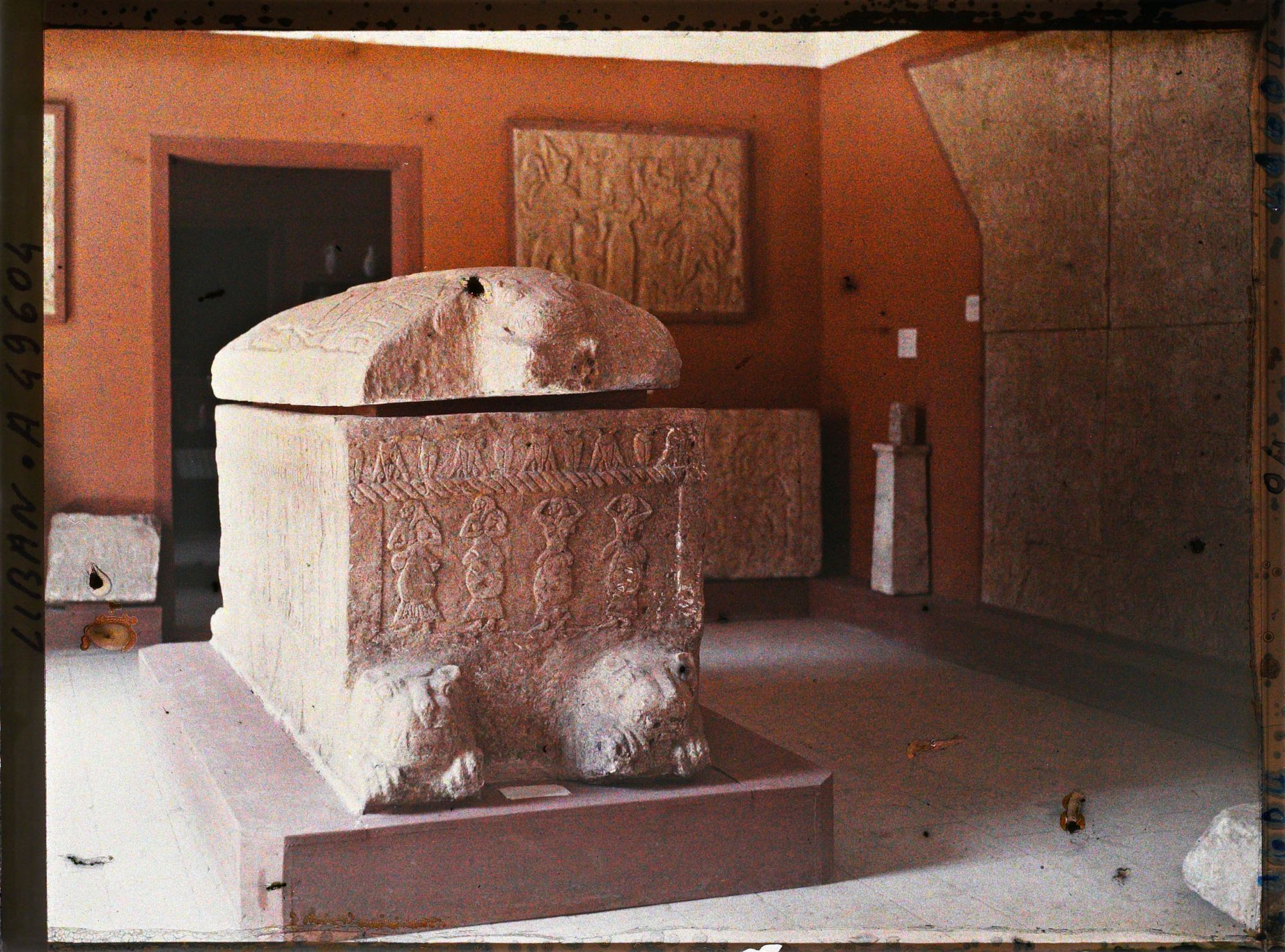 Image représentant Le sarcophage d'Ahiram
