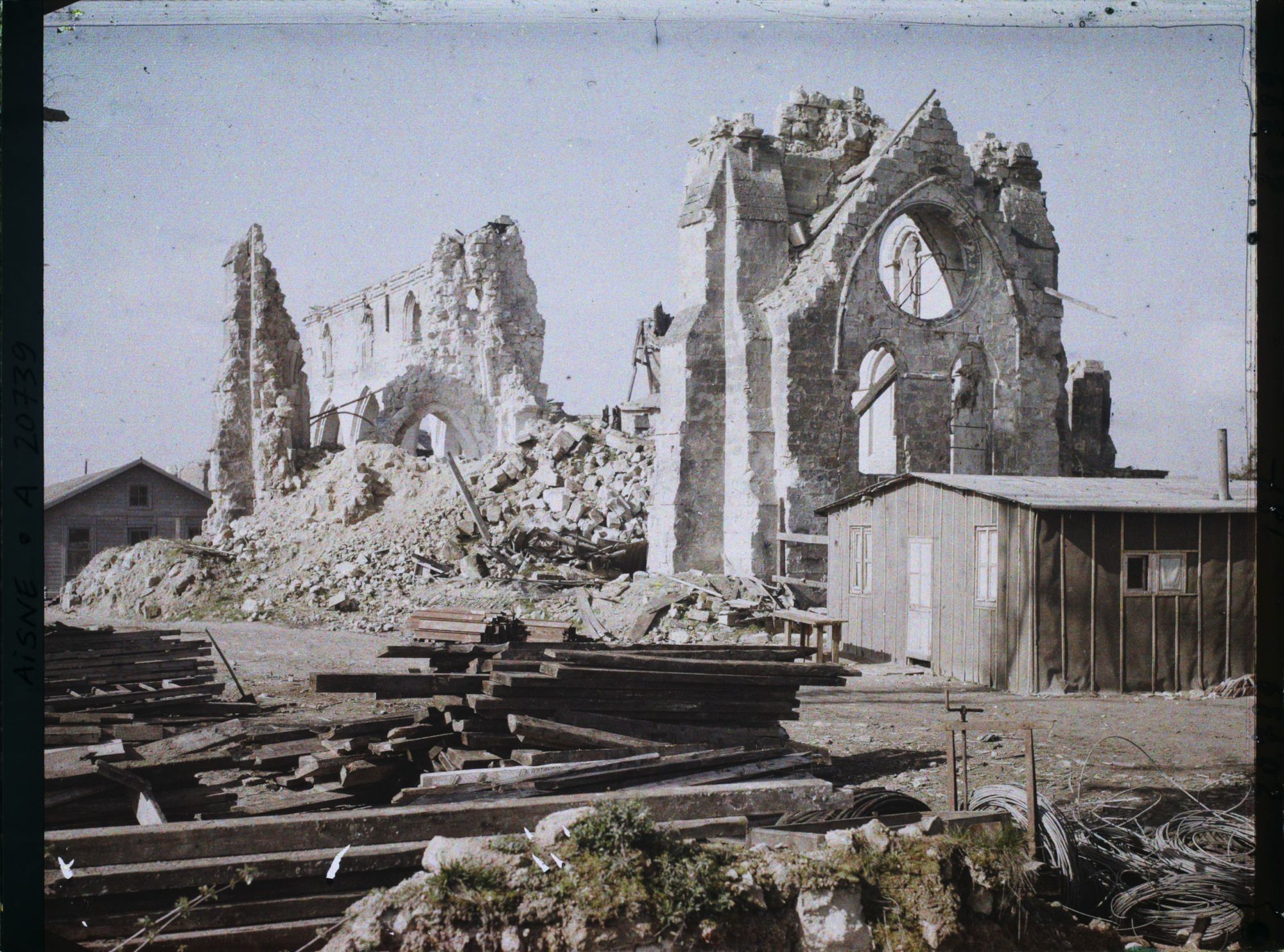 Image représentant France, Anizy-Simon, Façade de l'Eglise