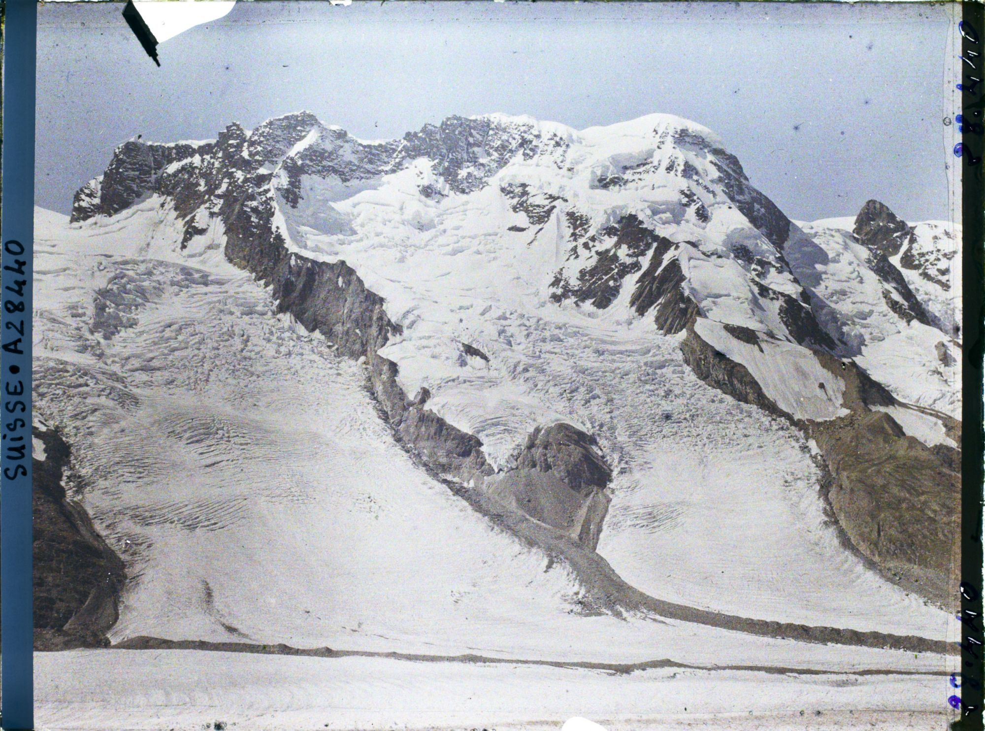 Image représentant Le Breithorn et le Petit Cervin depuis le Gornergrat