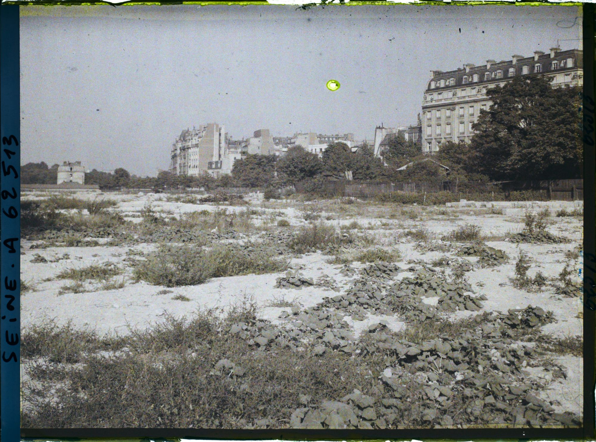 Image représentant La zone des anciennes fortifications à la porte Dauphine