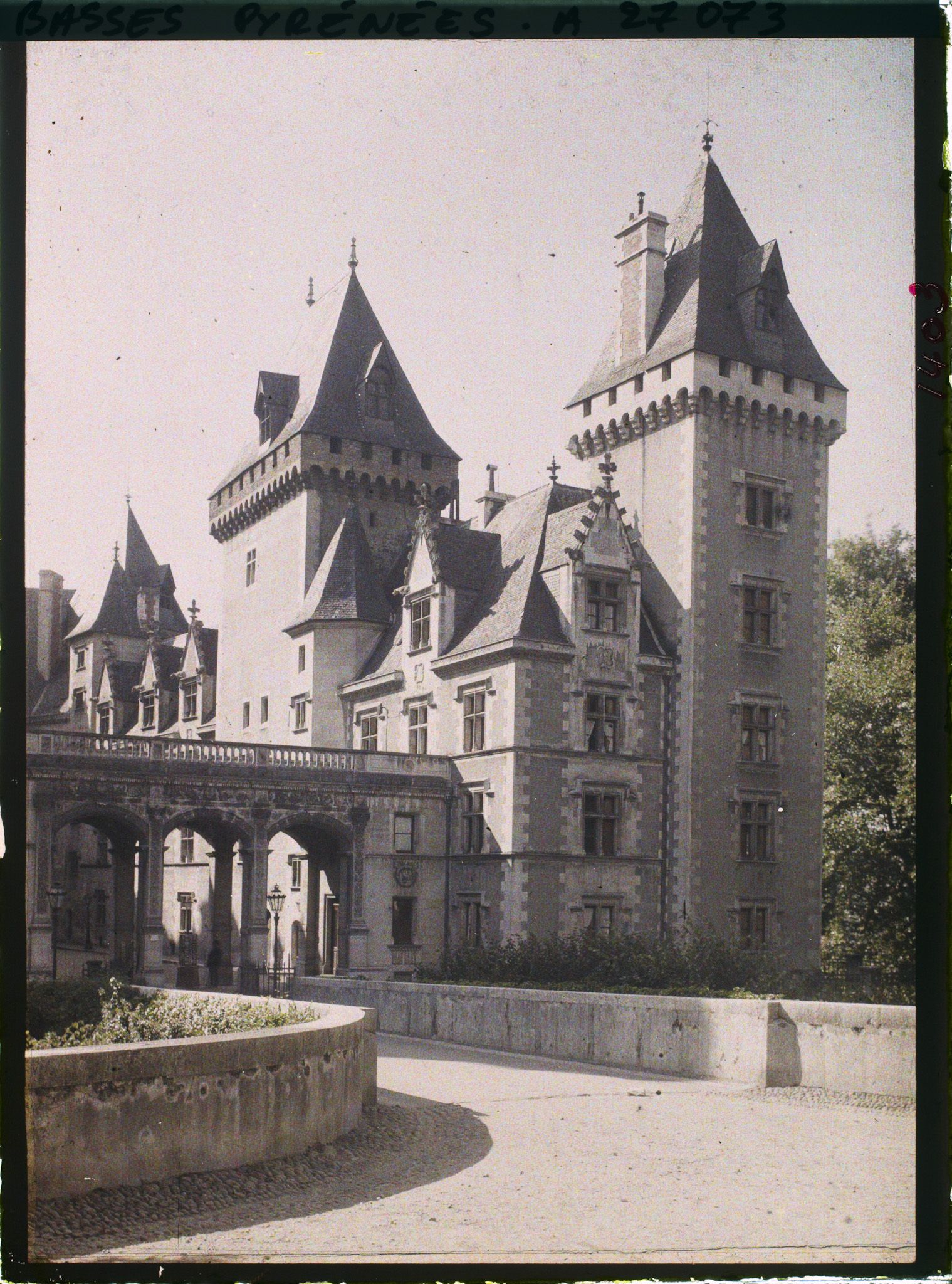 Image représentant France , Pau, Le Château, façade Est