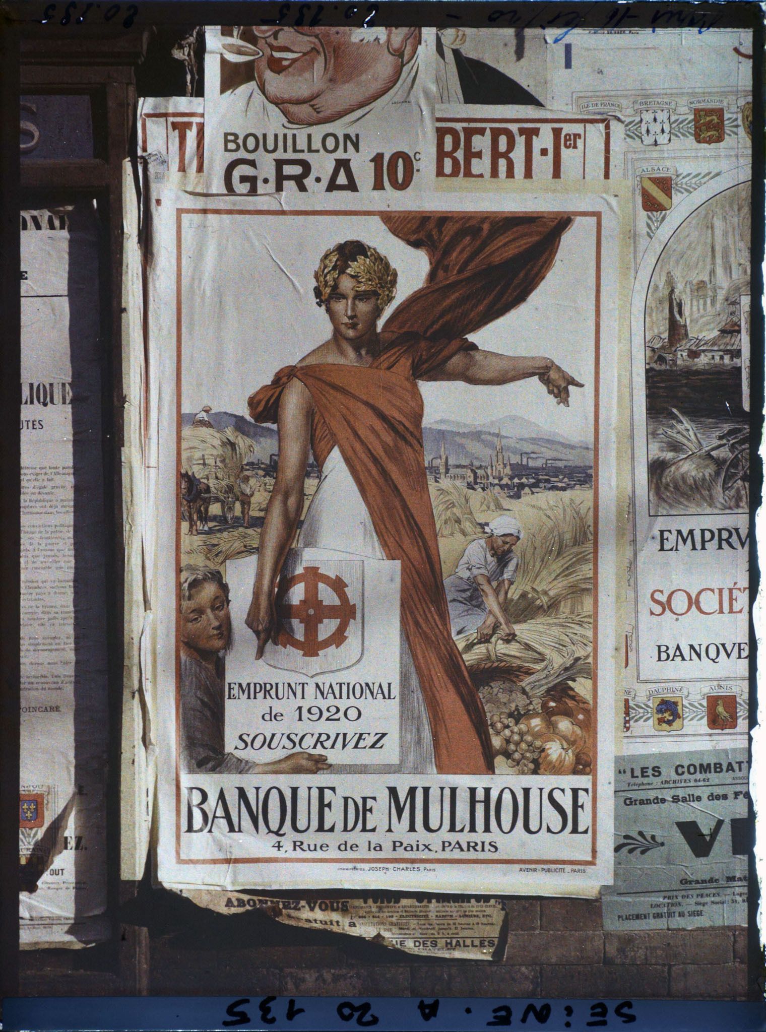 Image représentant Affiche de l'emprunt national de 1920, Banque de Mulhouse