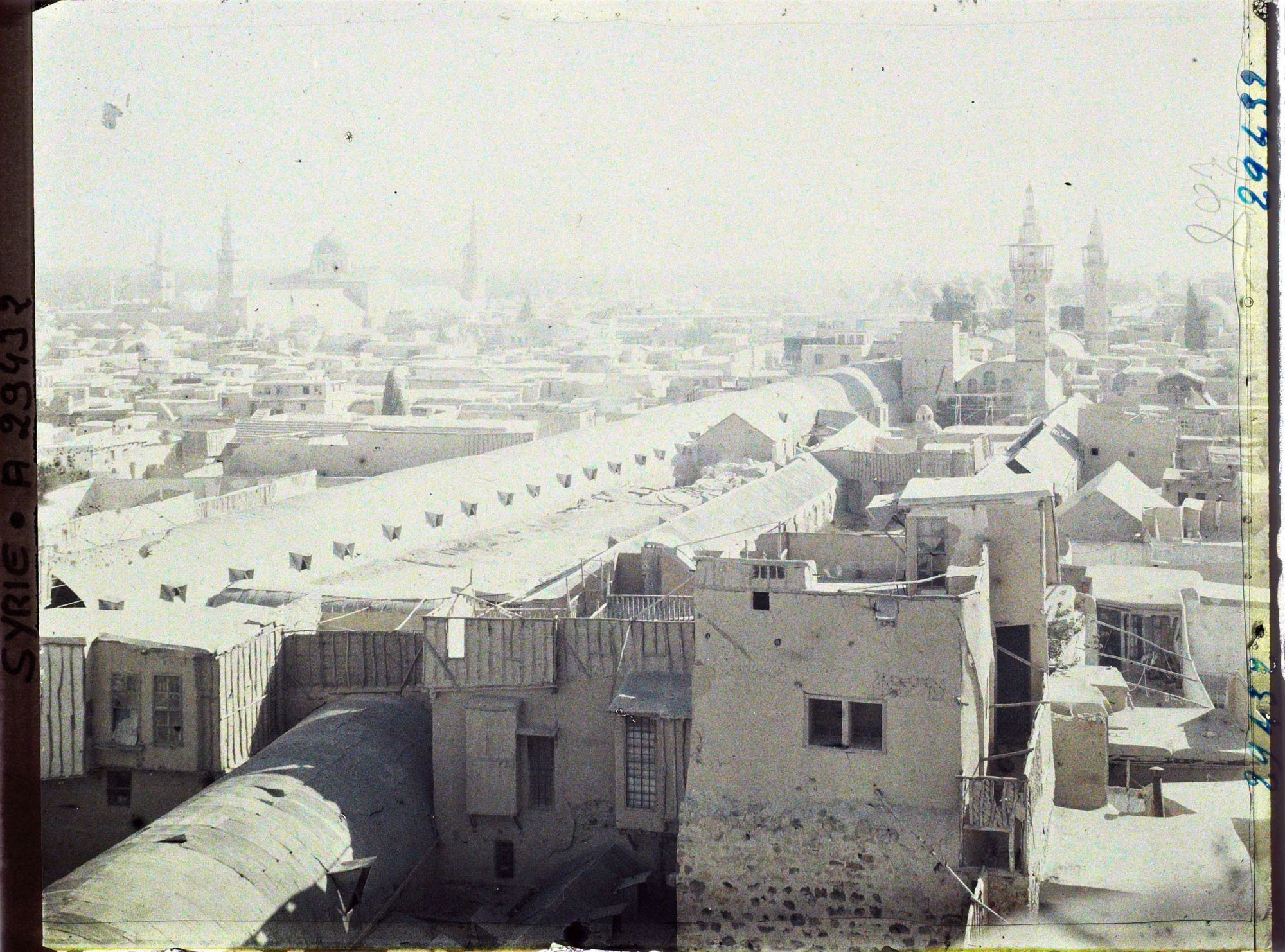 Image représentant Vue vers la mosquée des Omeyyades