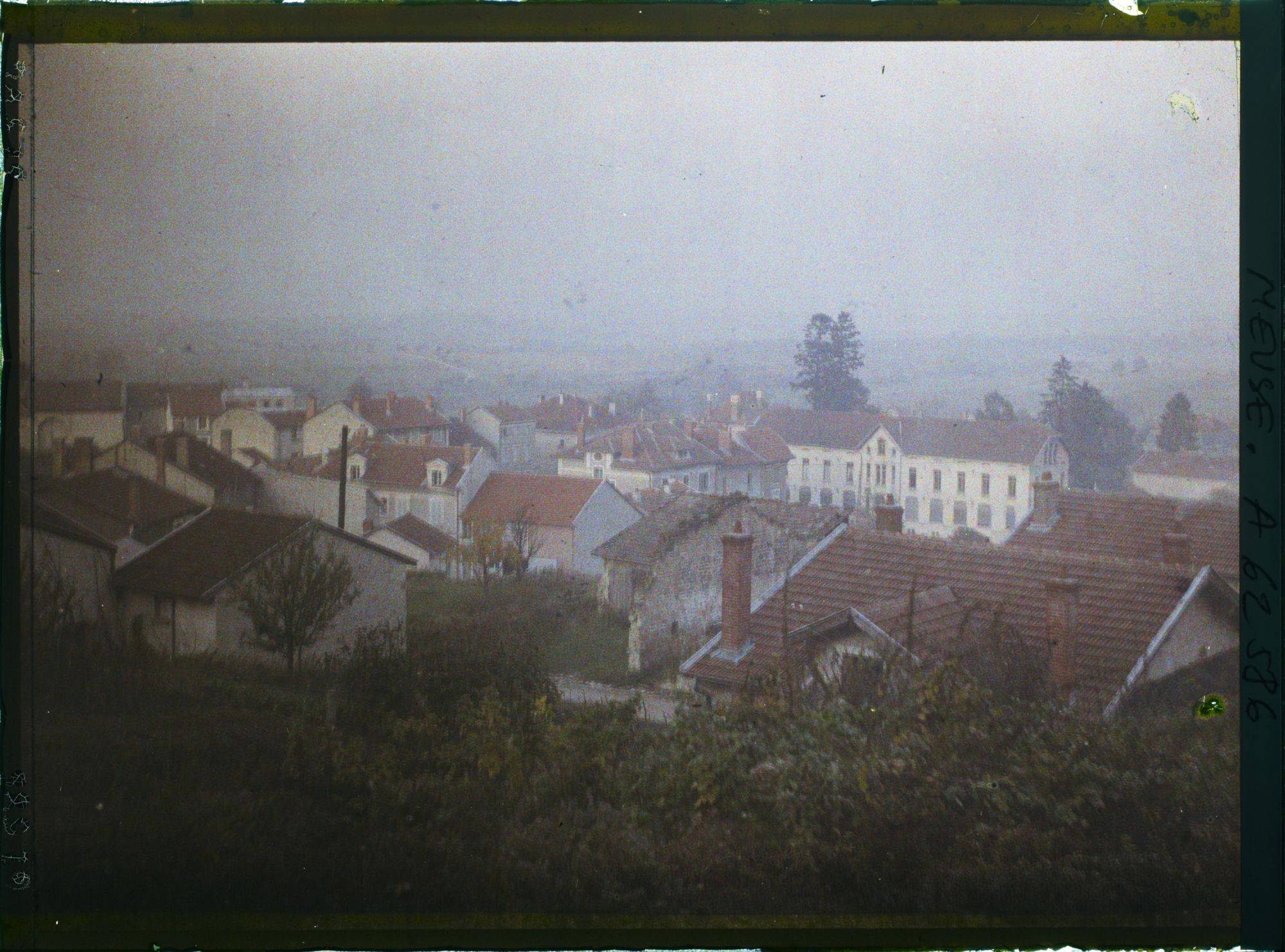 Image représentant France, Clermont-en-Argonne, Vue s/ la Ville, Direction de Varenne