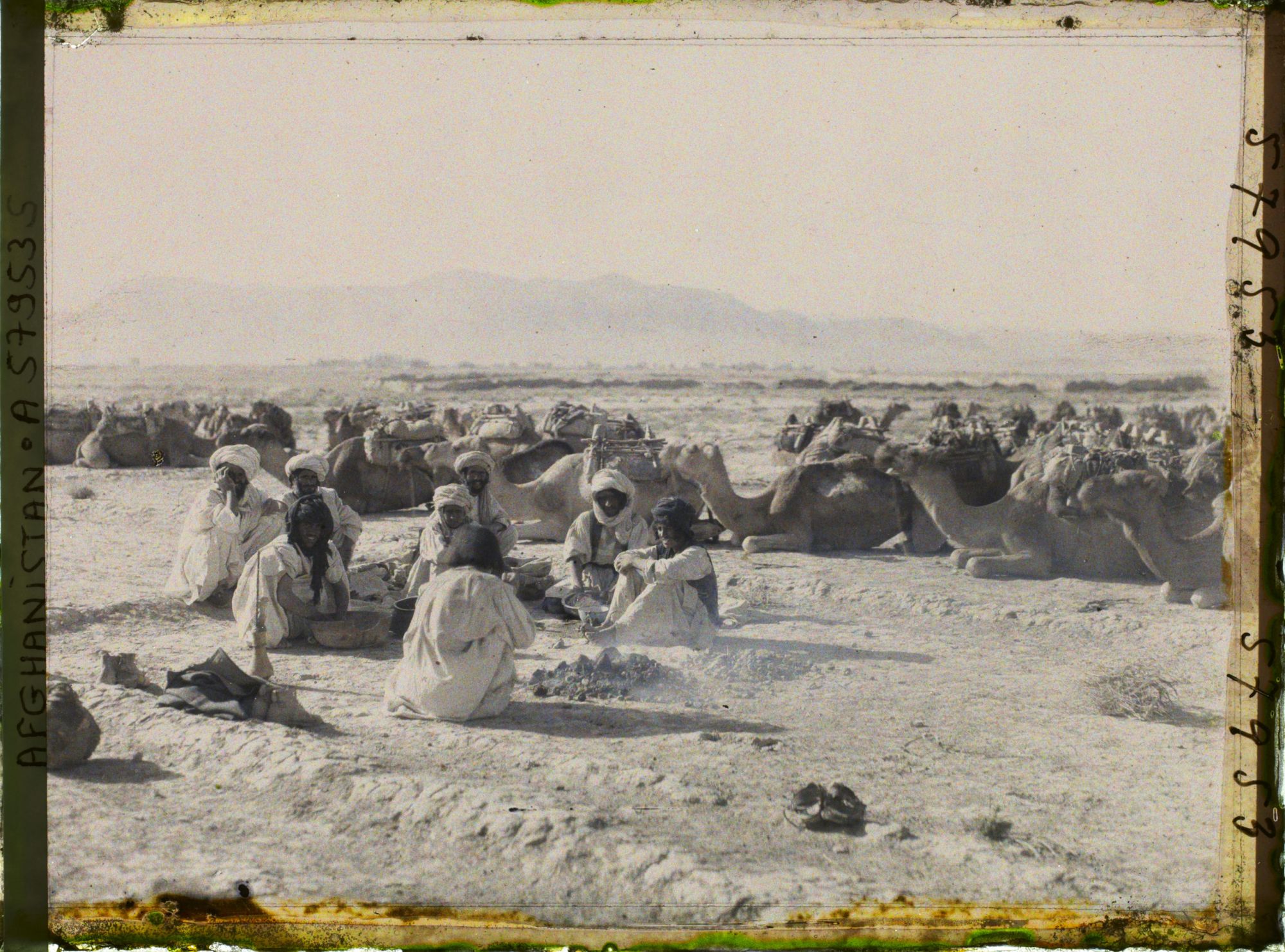 Image représentant Halte d'une caravane pachtoune