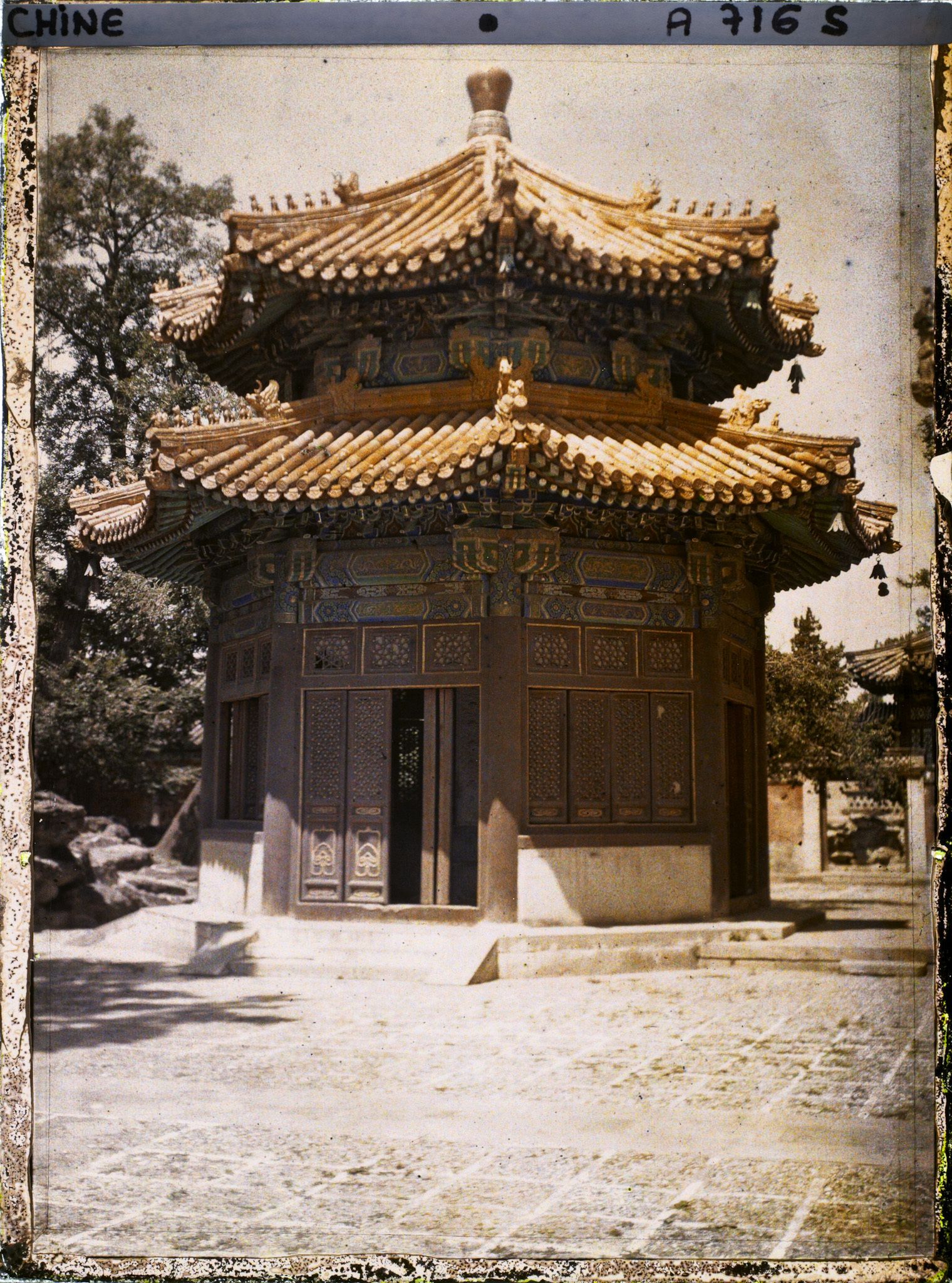 Image représentant Wanshousi (" monastère des Dix Mille Longévité ")