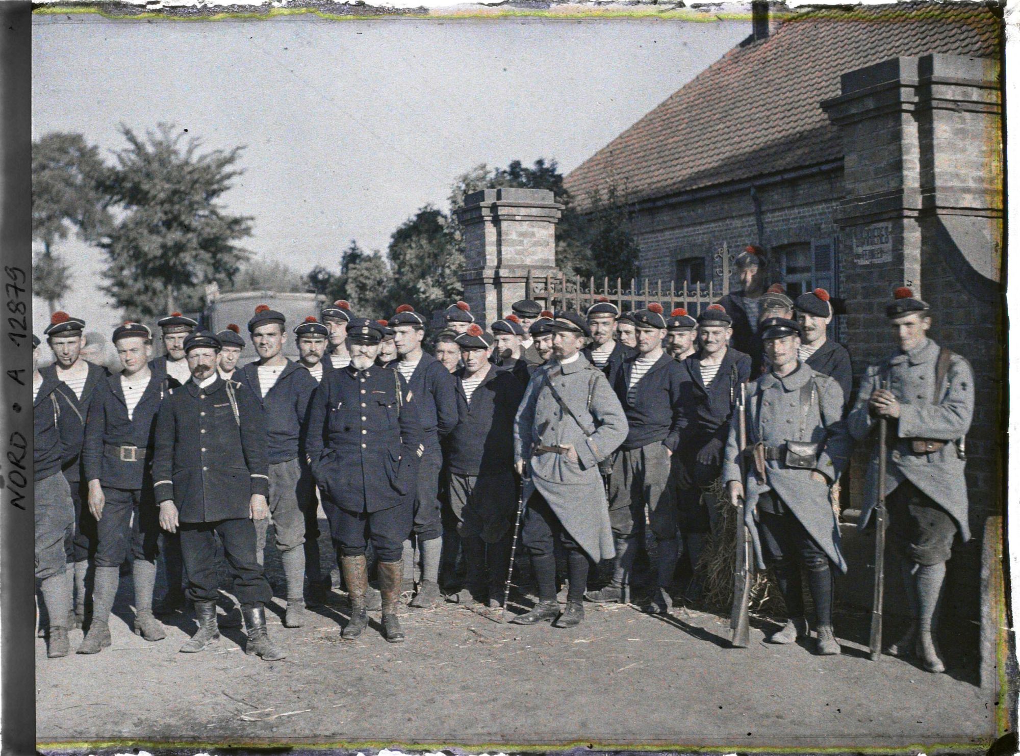 Image représentant France, Dunkerque, Groupe de fusiliers marins