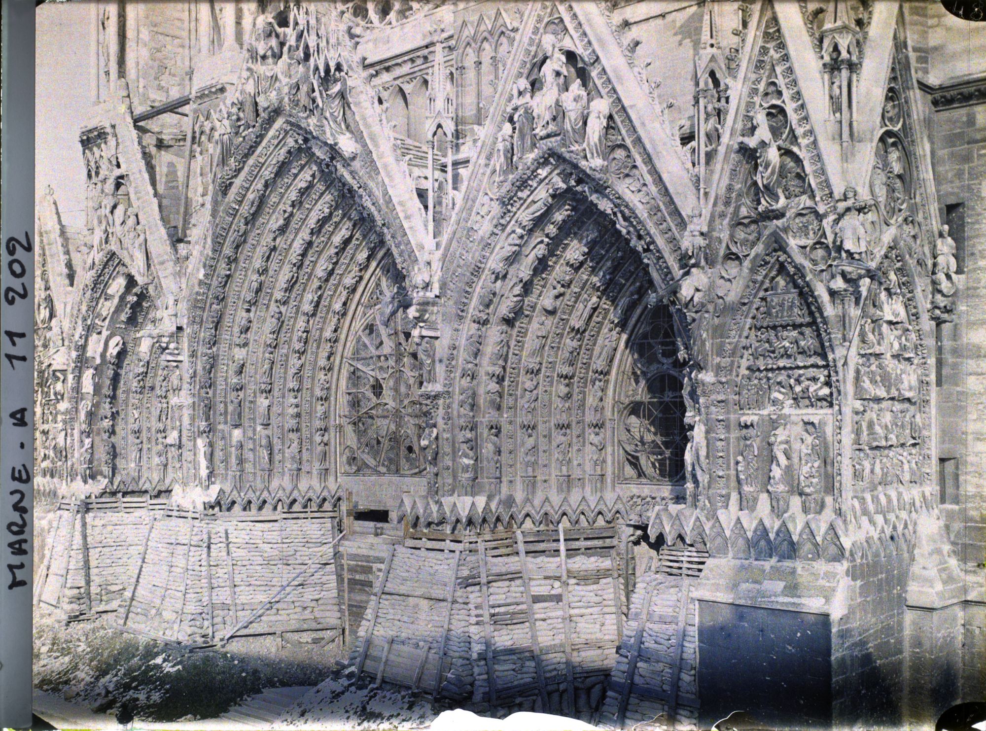 Image représentant Les trois portails de la façade occidentale