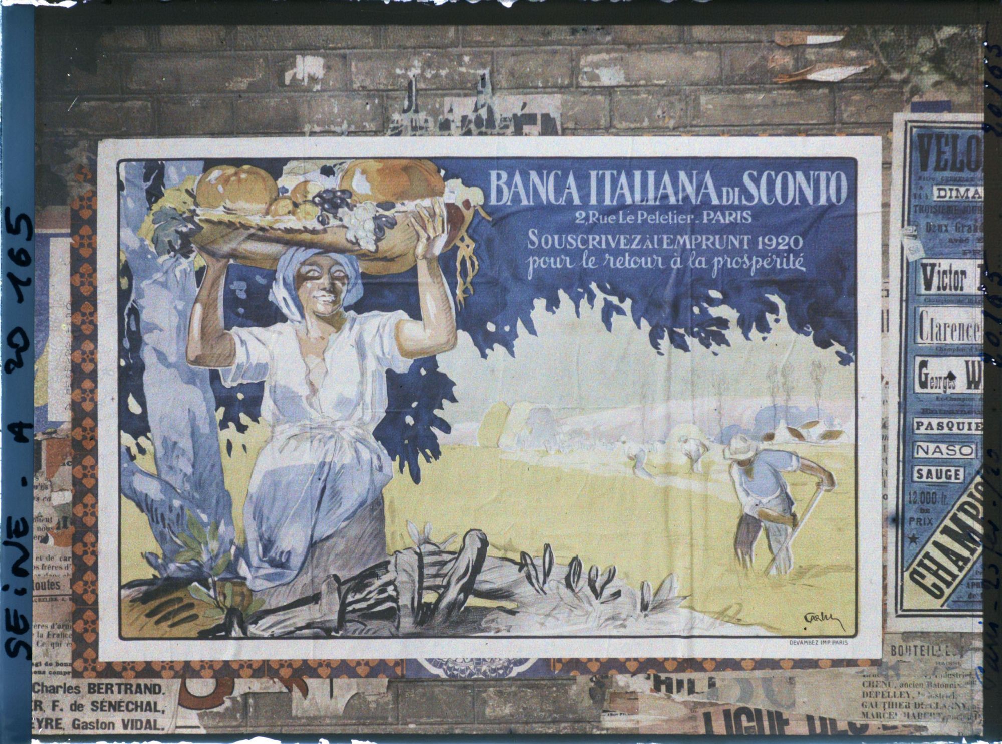 Image représentant Affiche de l'emprunt national de 1920, Banca Italiana di Sconto