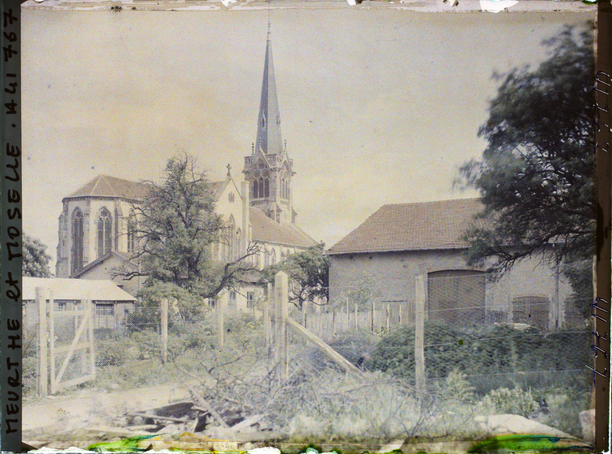 Image représentant France, Gerbévillers, Eglise reconstruite